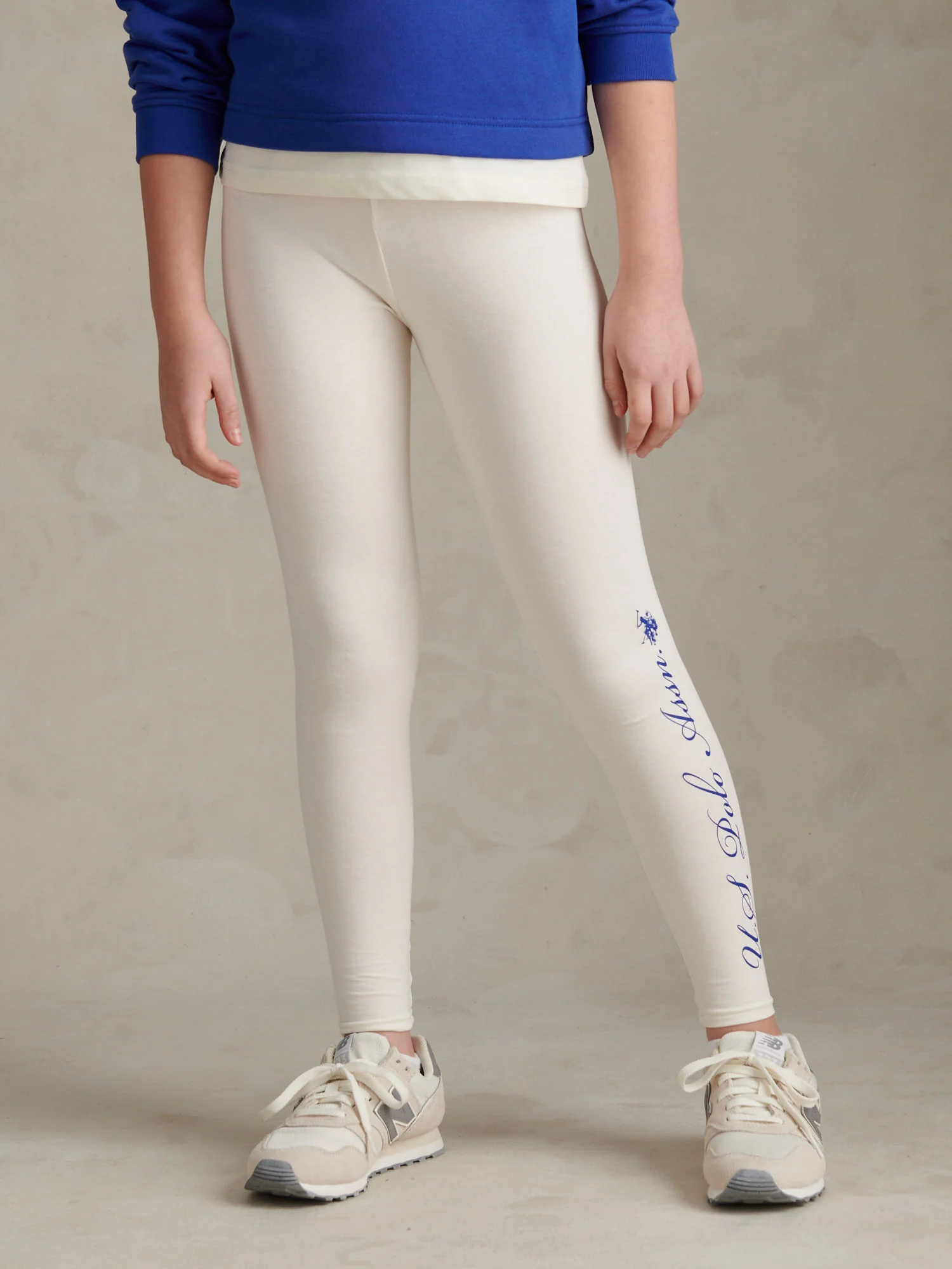Girls Graphic Boxy Sweat & Legging Set Dazzling Blue - Image 4