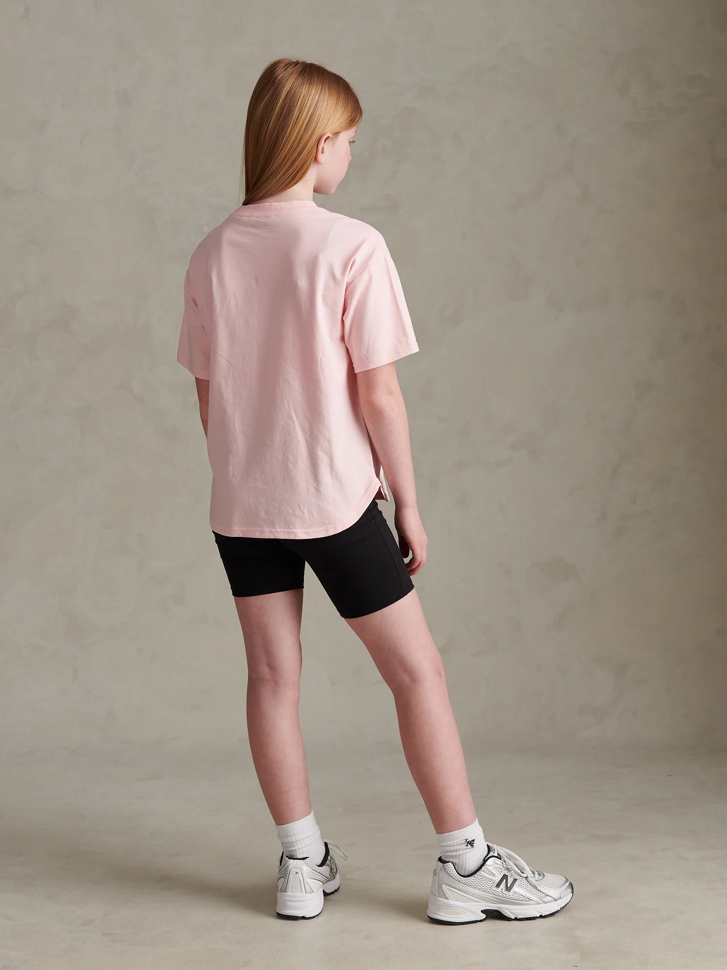 Girls Print T-Shirt & Jersey Short Set Crystal Rose - Image 3
