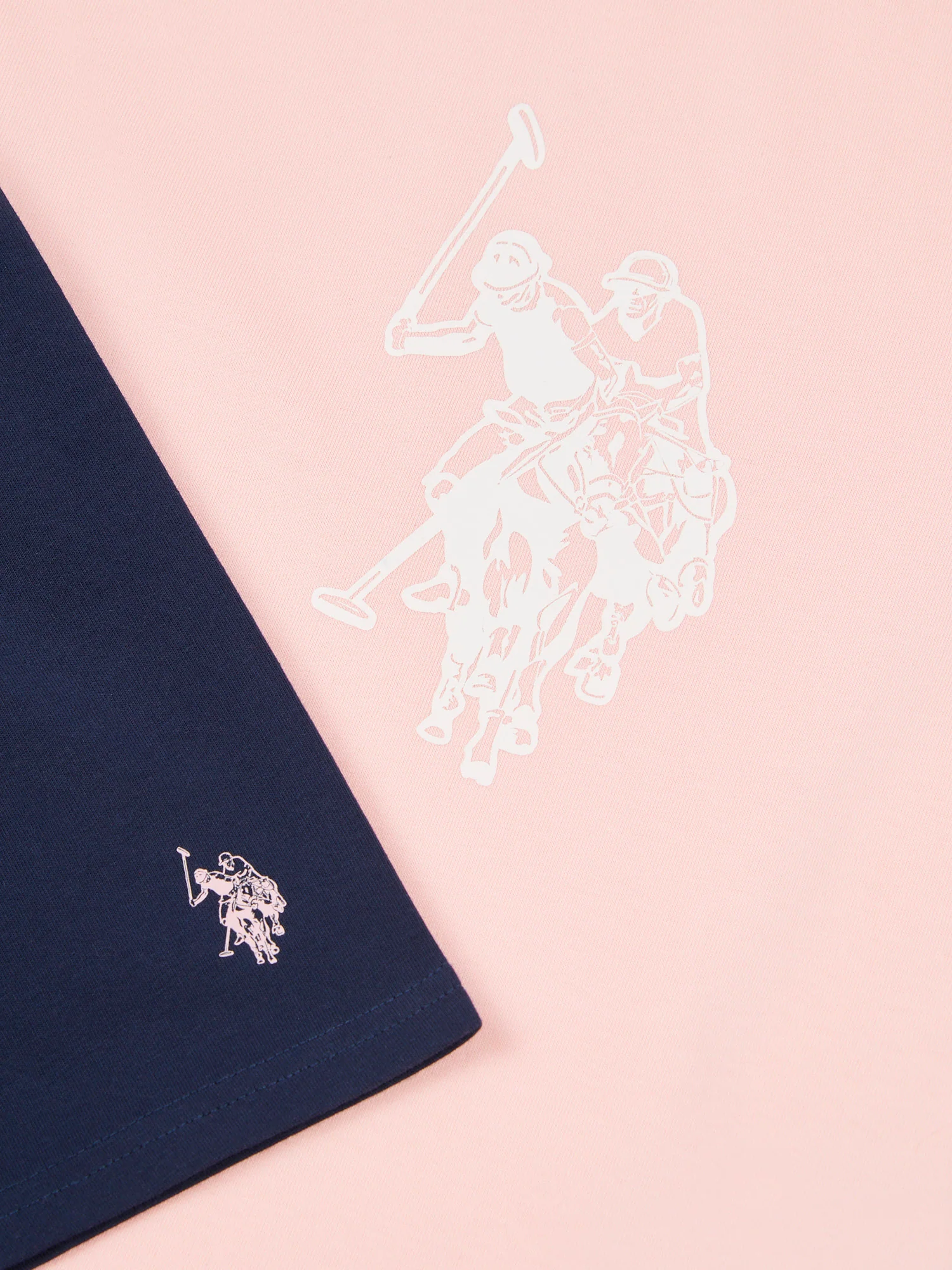 Girls Print T-Shirt & Jersey Short Set Crystal Rose - Image 9