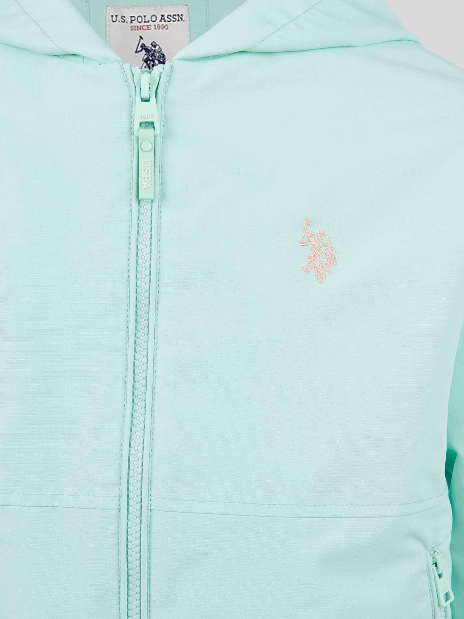 Girls Windbreaker in Blue Light - Image 11