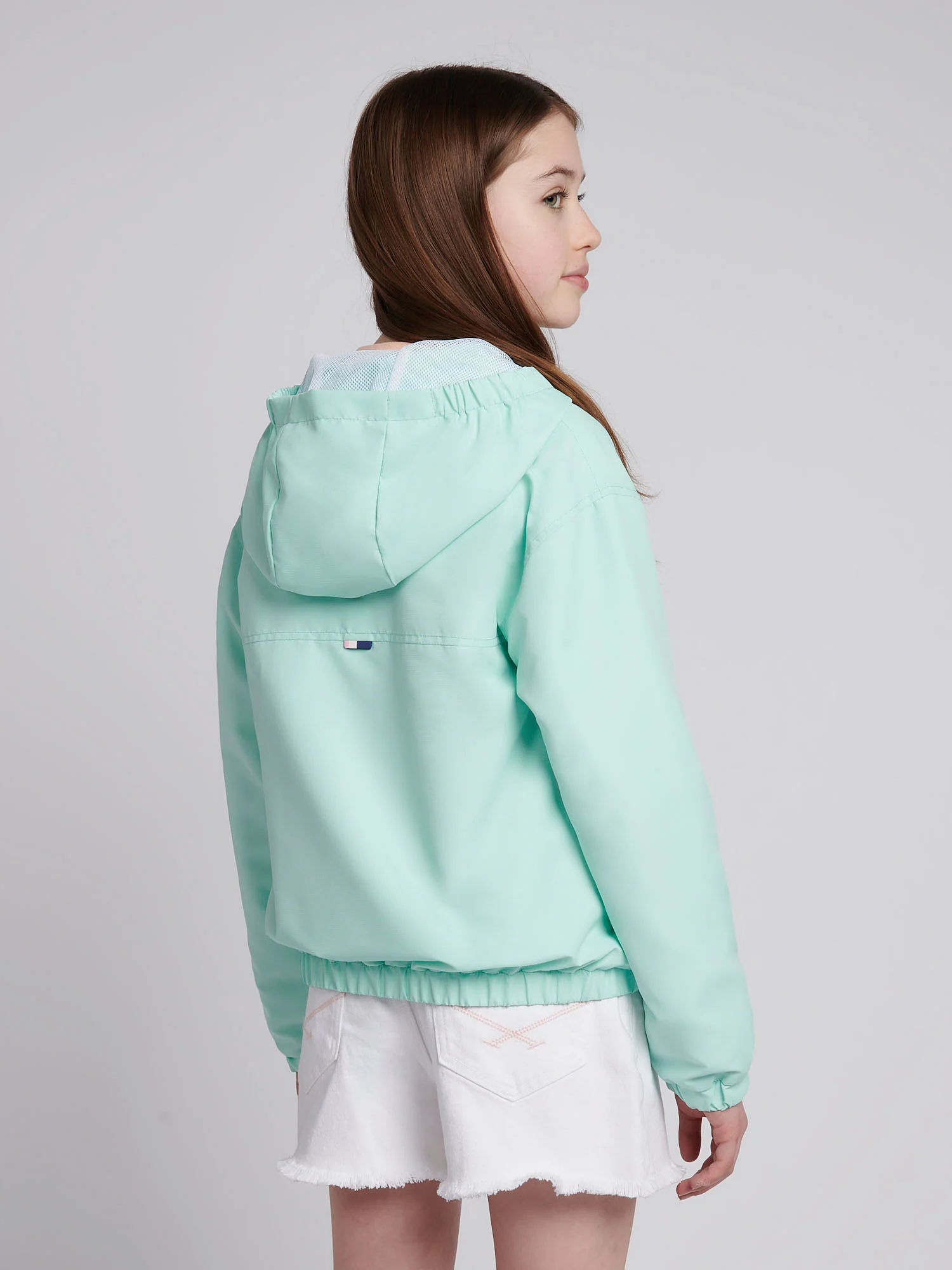 Girls Windbreaker in Blue Light - Image 4