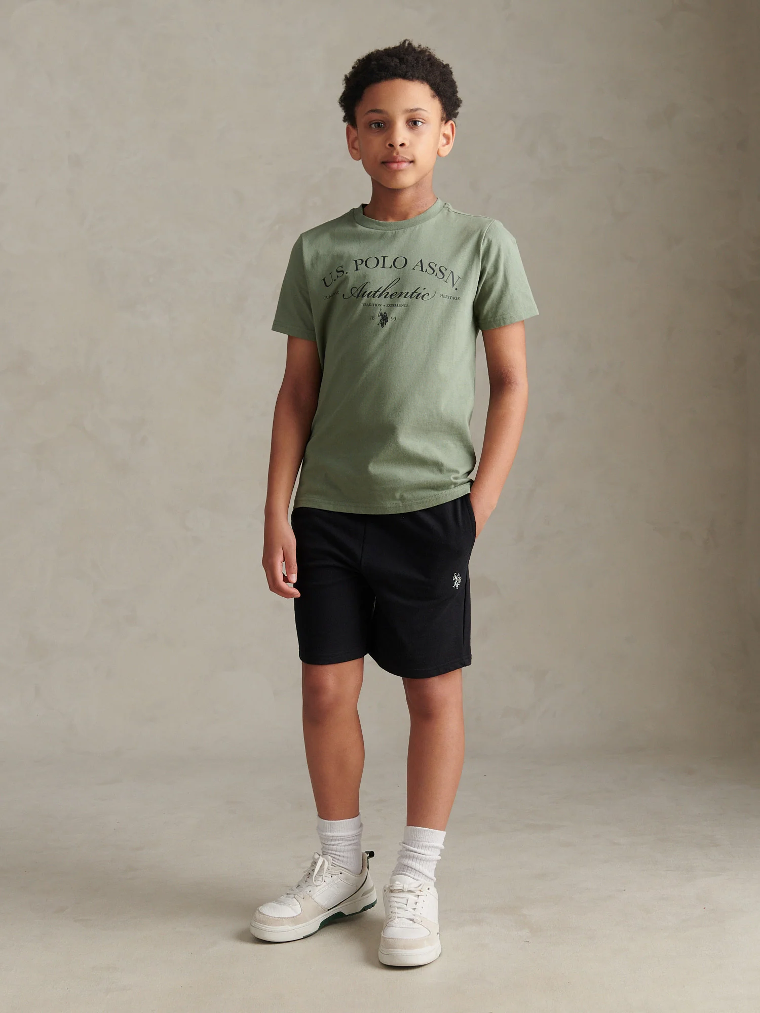 Boys Authentic Graphic T-Shirt & Short Set Sea Spray - Image 4