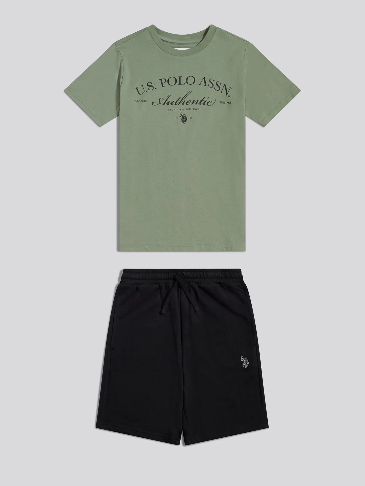 Boys Authentic Graphic T-Shirt & Short Set Sea Spray - Image 6