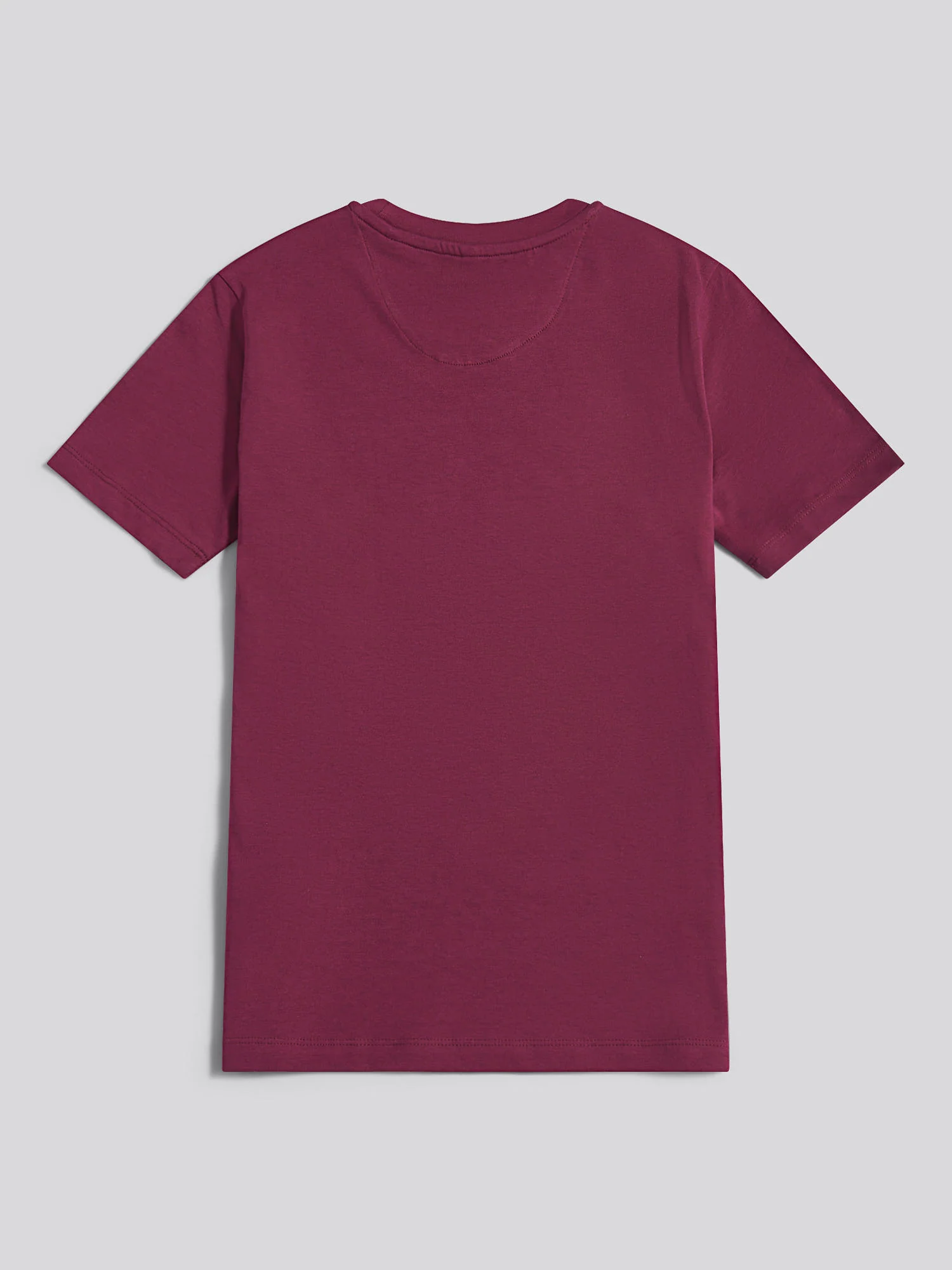 Boys Heritage Graphic Print T-Shirt in Grape Wine - Image 7