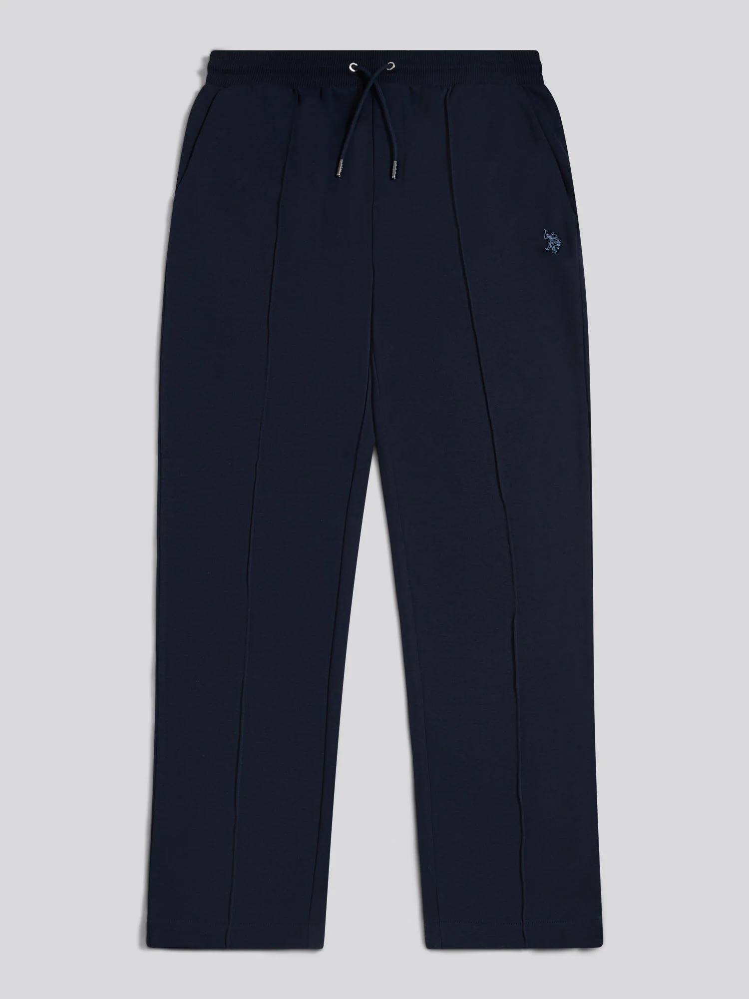 Mens Interlock Pintuck Joggers Dark Sapphire Navy - Image 5