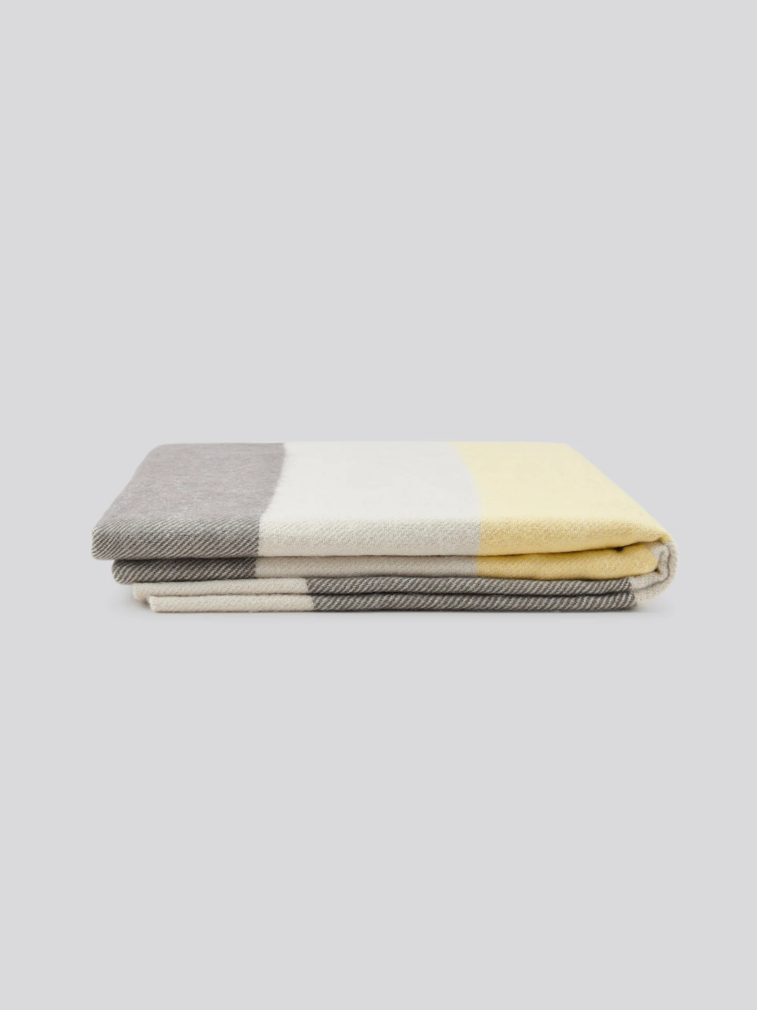 Luxury Breton Stripe Throw in Tornado - Image 4