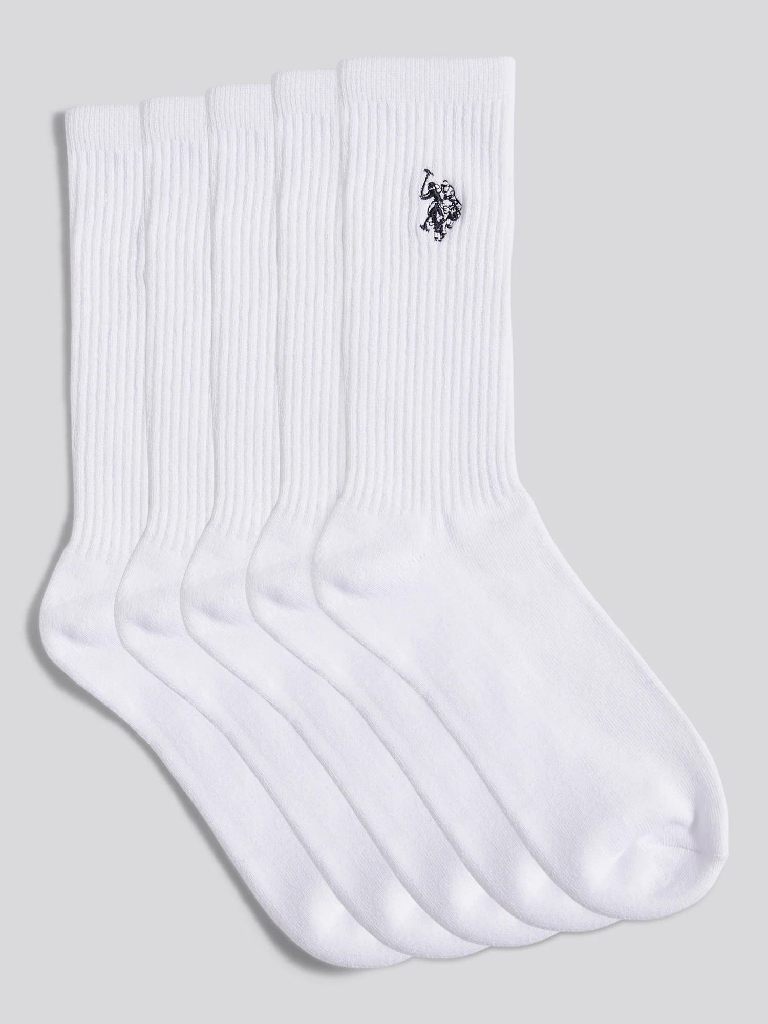 Mens 3 Pack Classic Sport Socks Bright White
