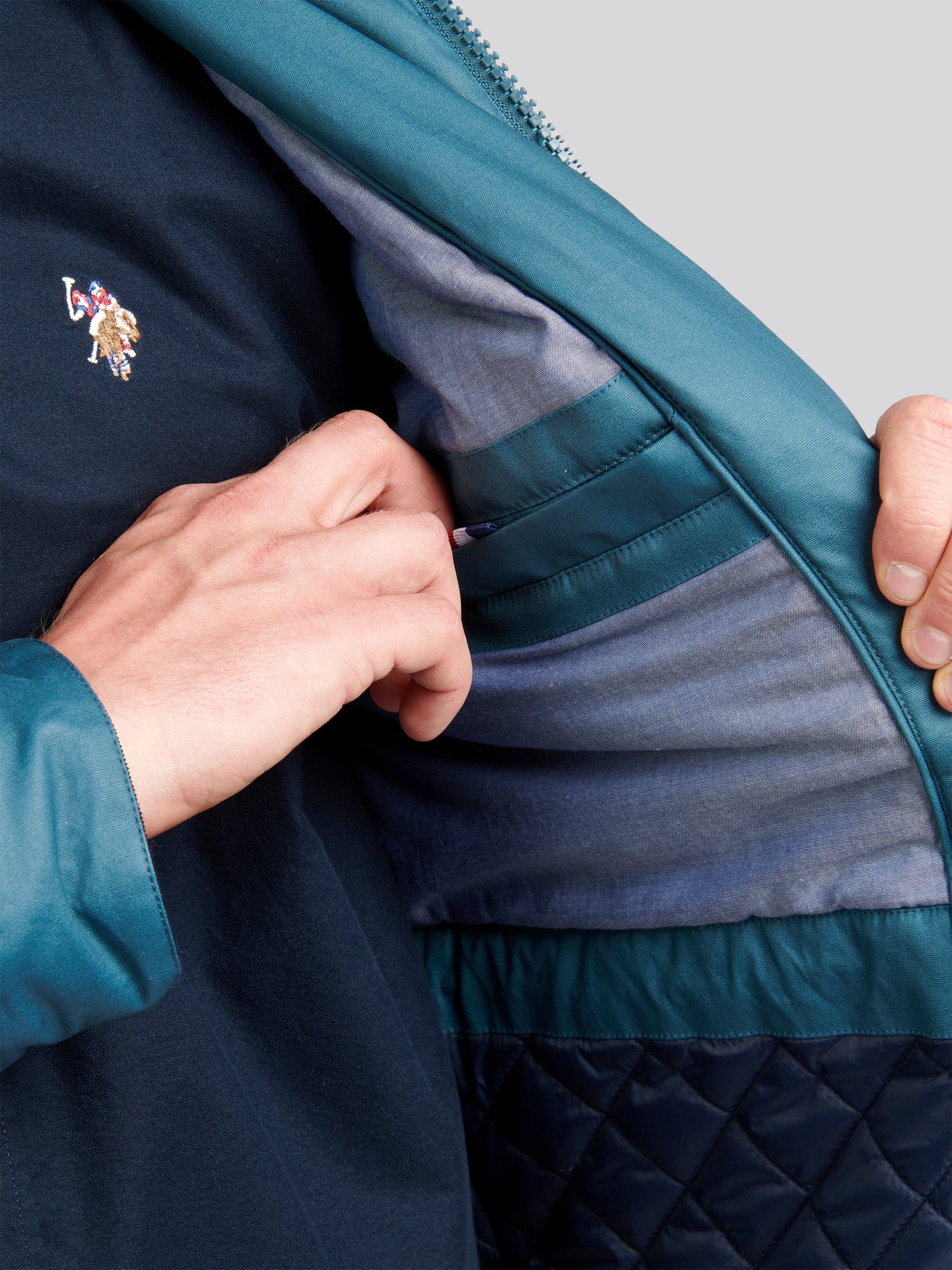 Mens 4 Pocket Field Jacket in Stargazer - Image 6