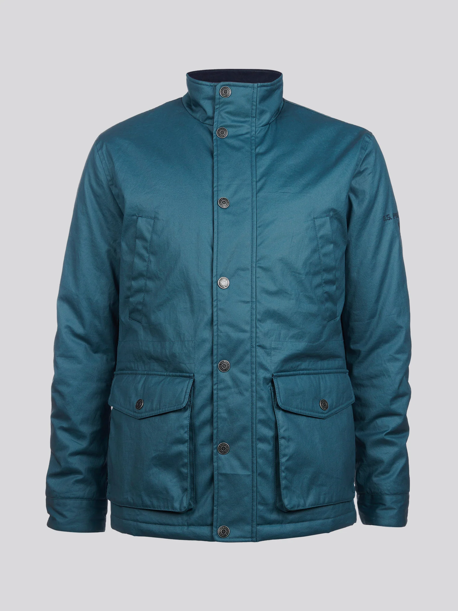 Mens 4 Pocket Field Jacket in Stargazer - Image 7