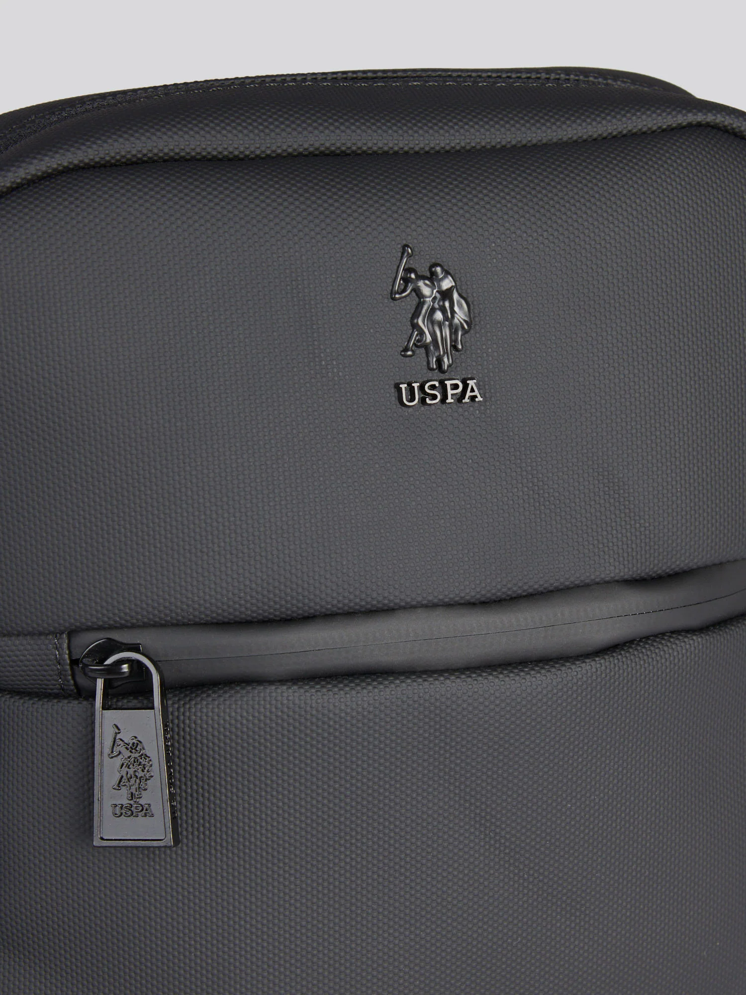 Mens Arrowhead Crossbody Bag in Black - Image 5