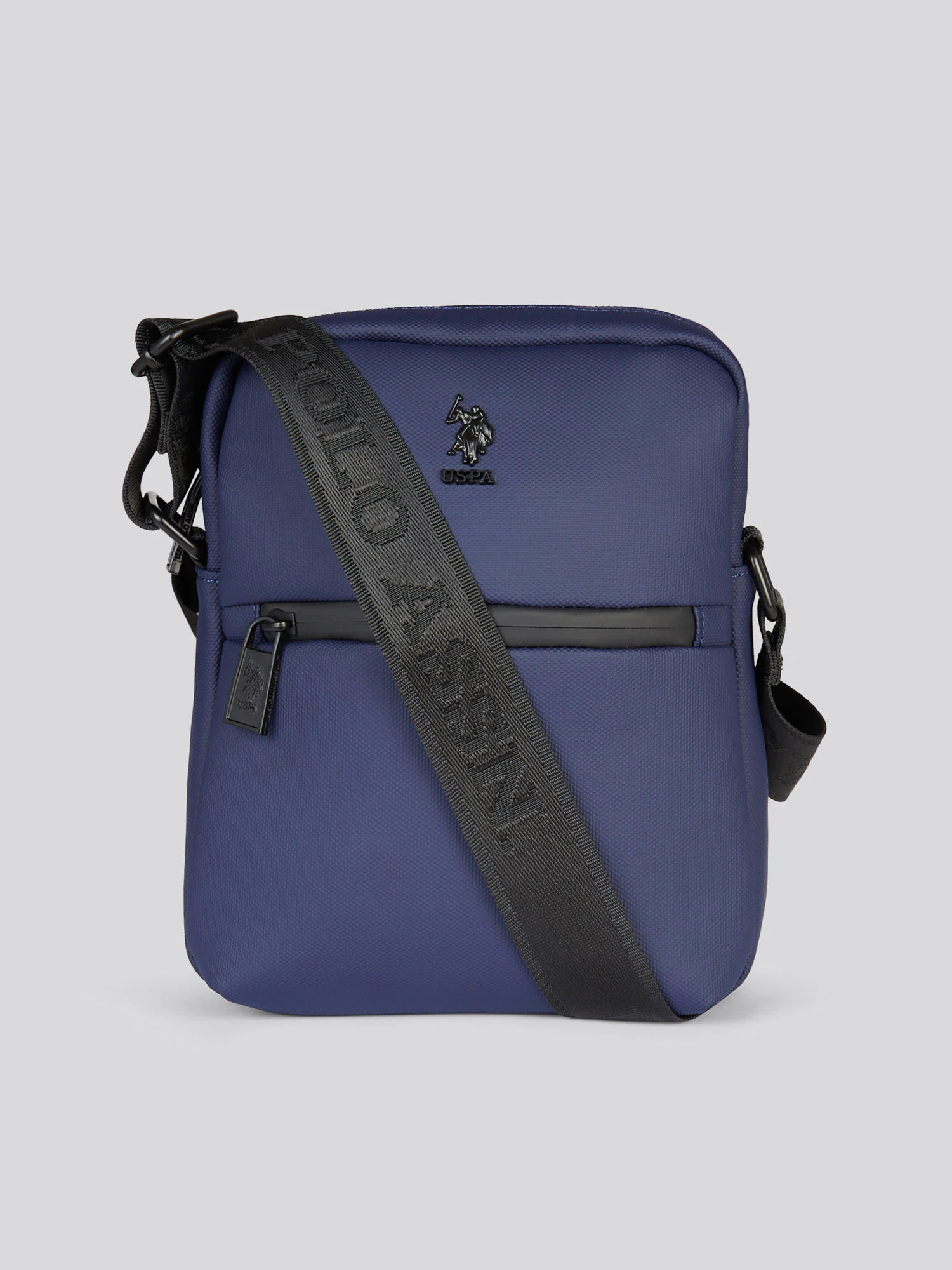 Mens Arrowhead Crossbody Bag in Navy - Image 4