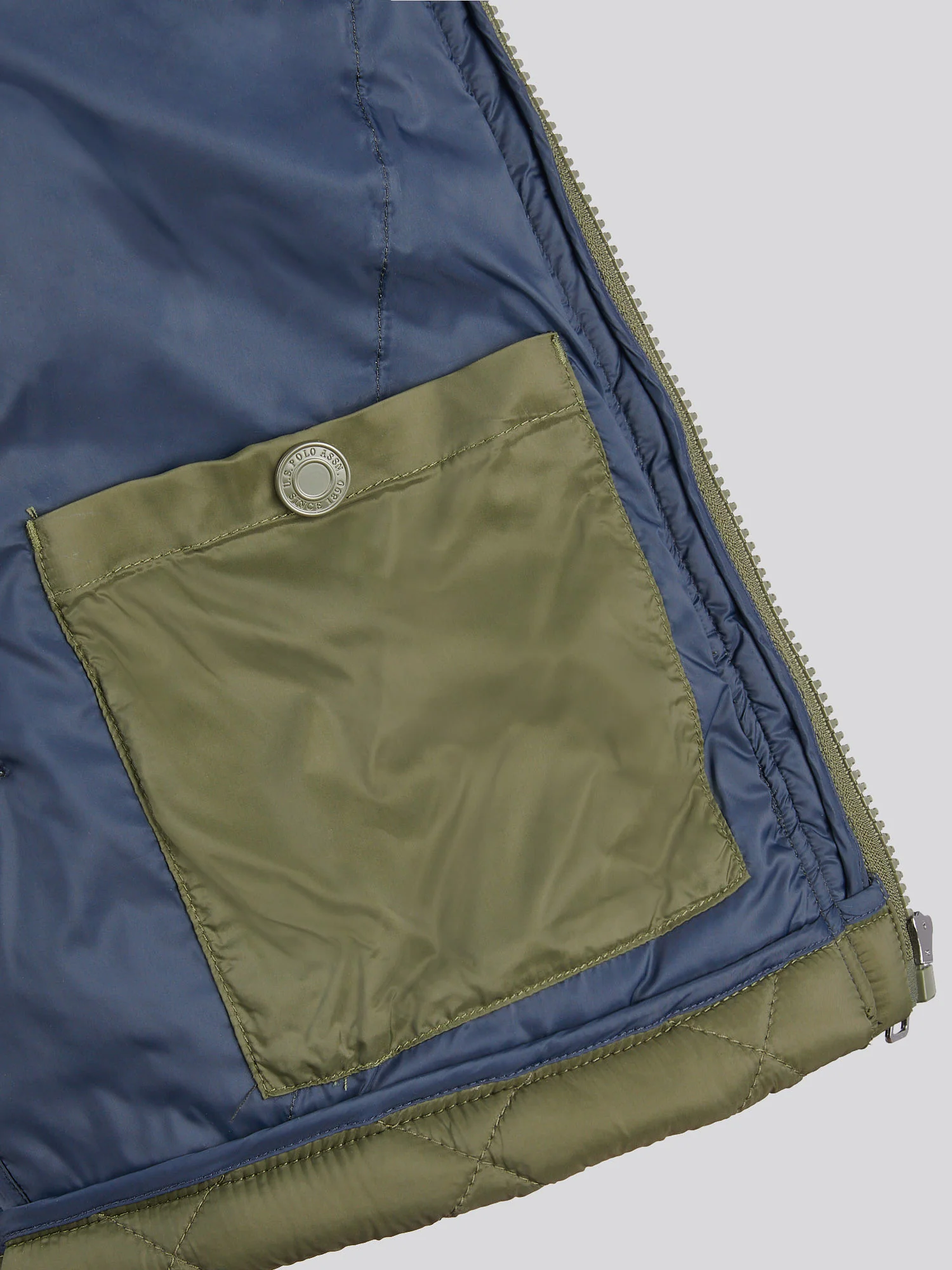 Mens Bound Internal Hacking Jacket in Forest Night - Image 13