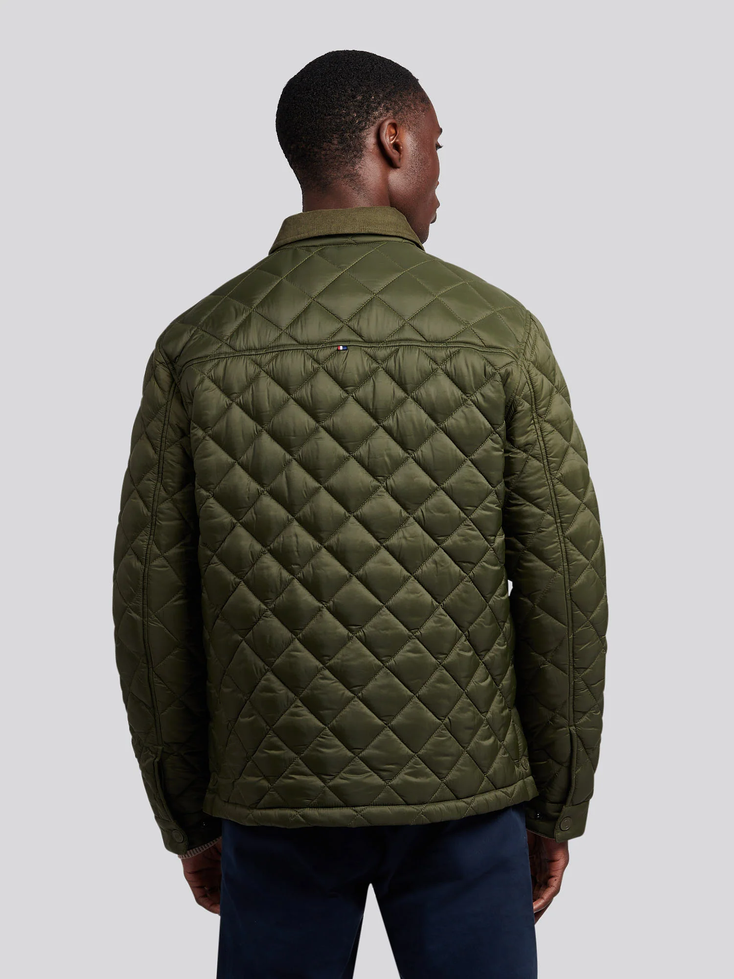 Mens Bound Internal Hacking Jacket in Forest Night - Image 4