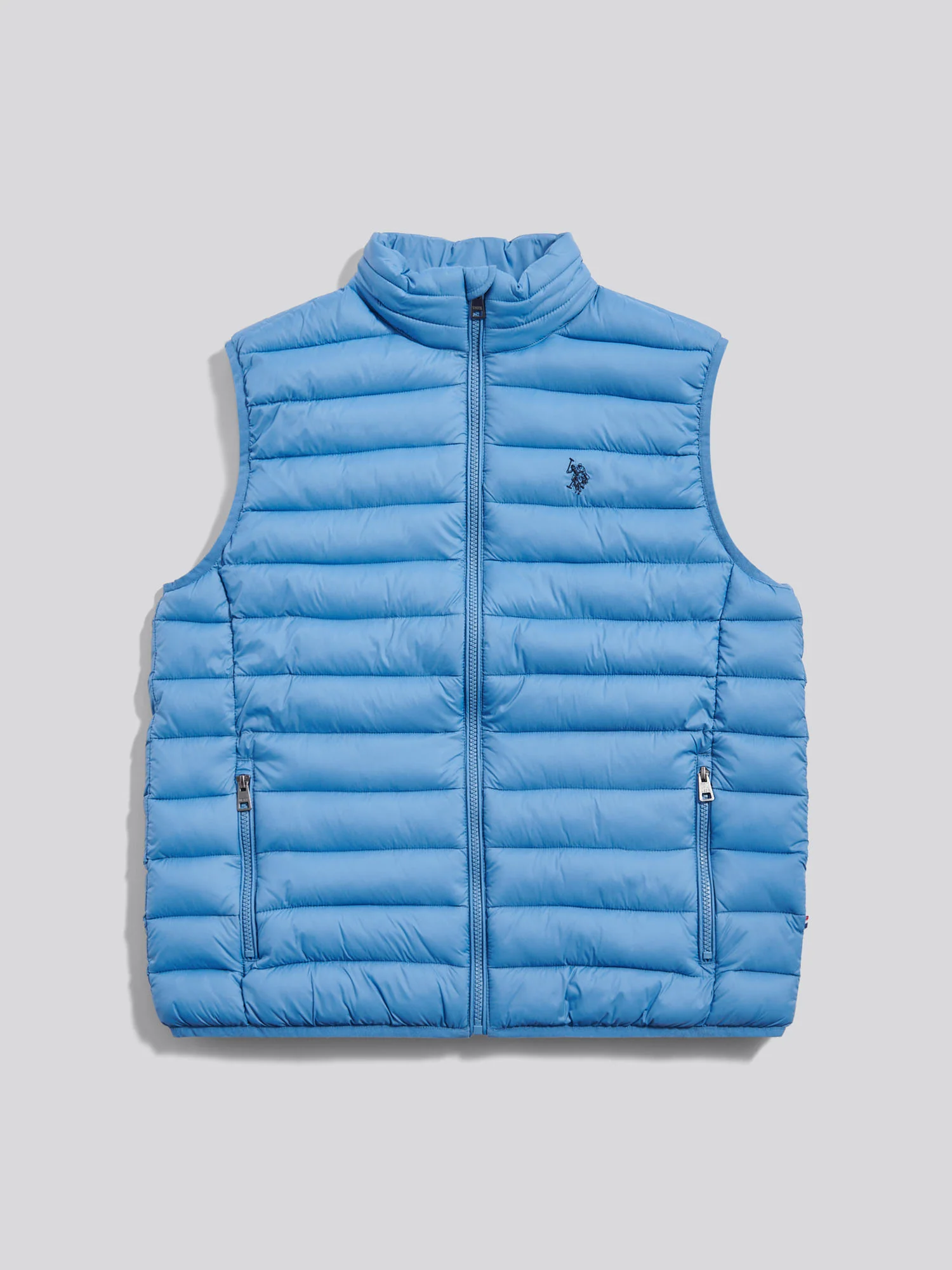Mens Bound Quilted Gilet Riviera - Image 5