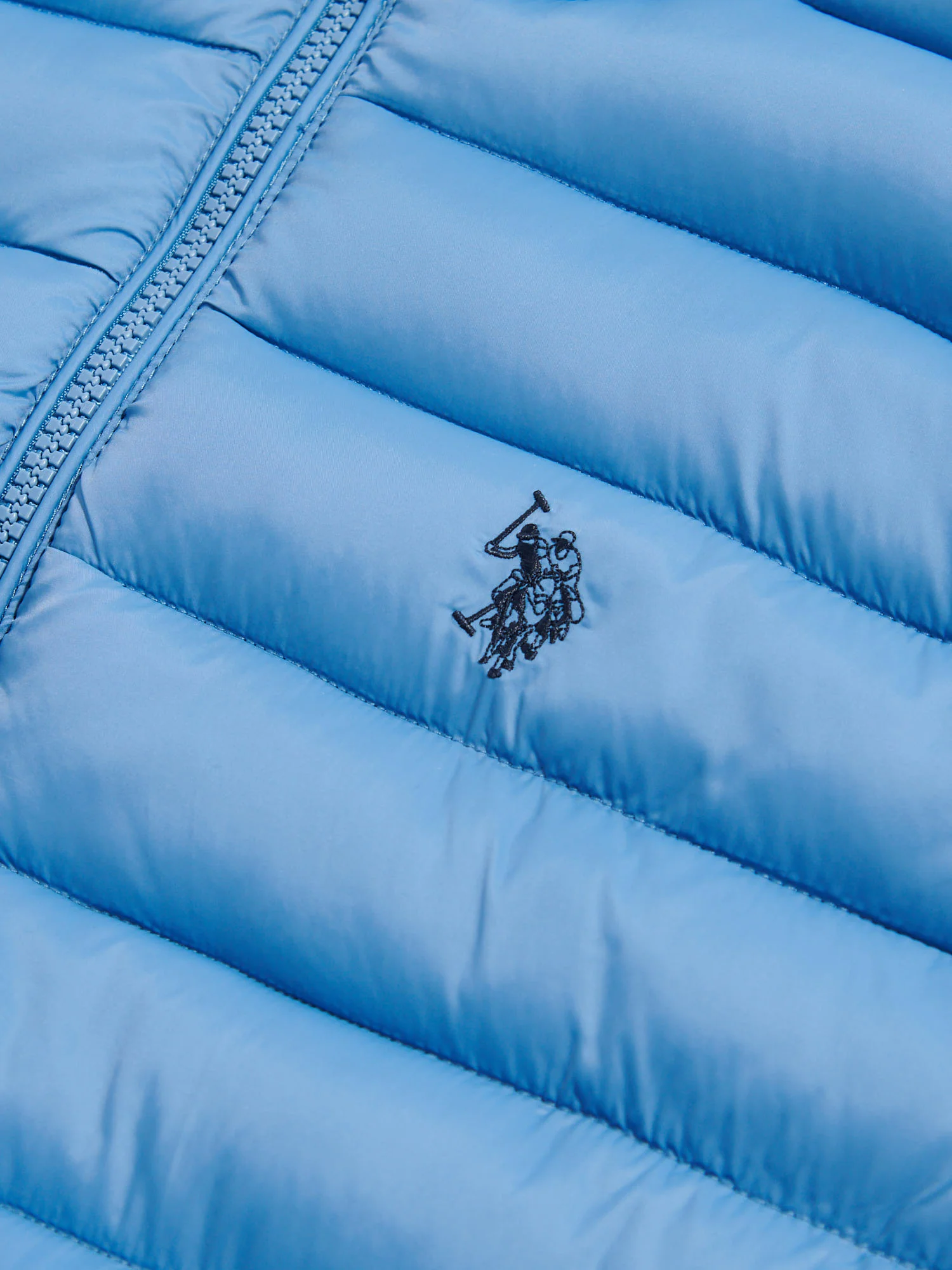 Mens Bound Quilted Gilet Riviera - Image 7