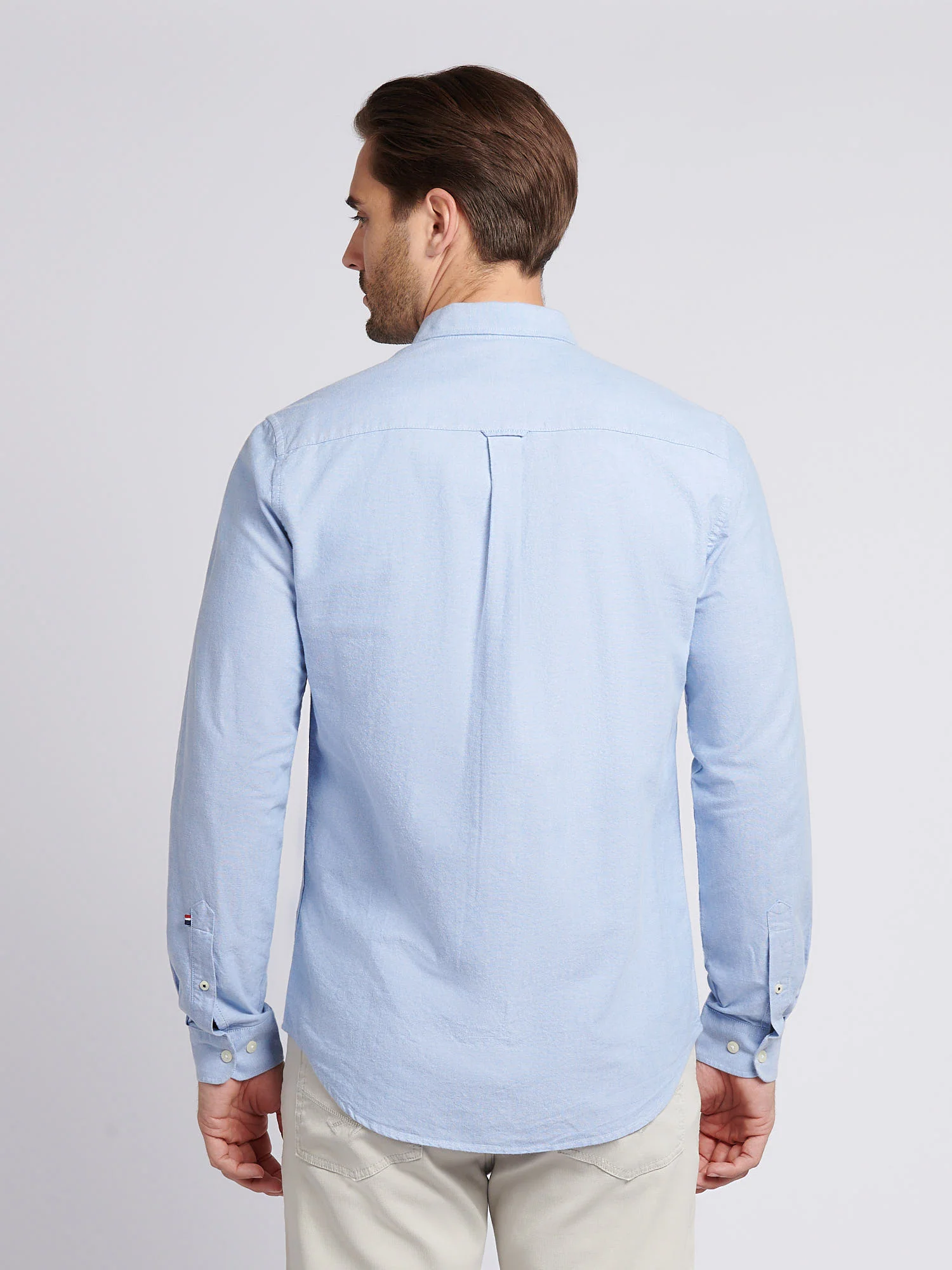Mens Chuck Oxford Shirt Blue Yonder - Image 4