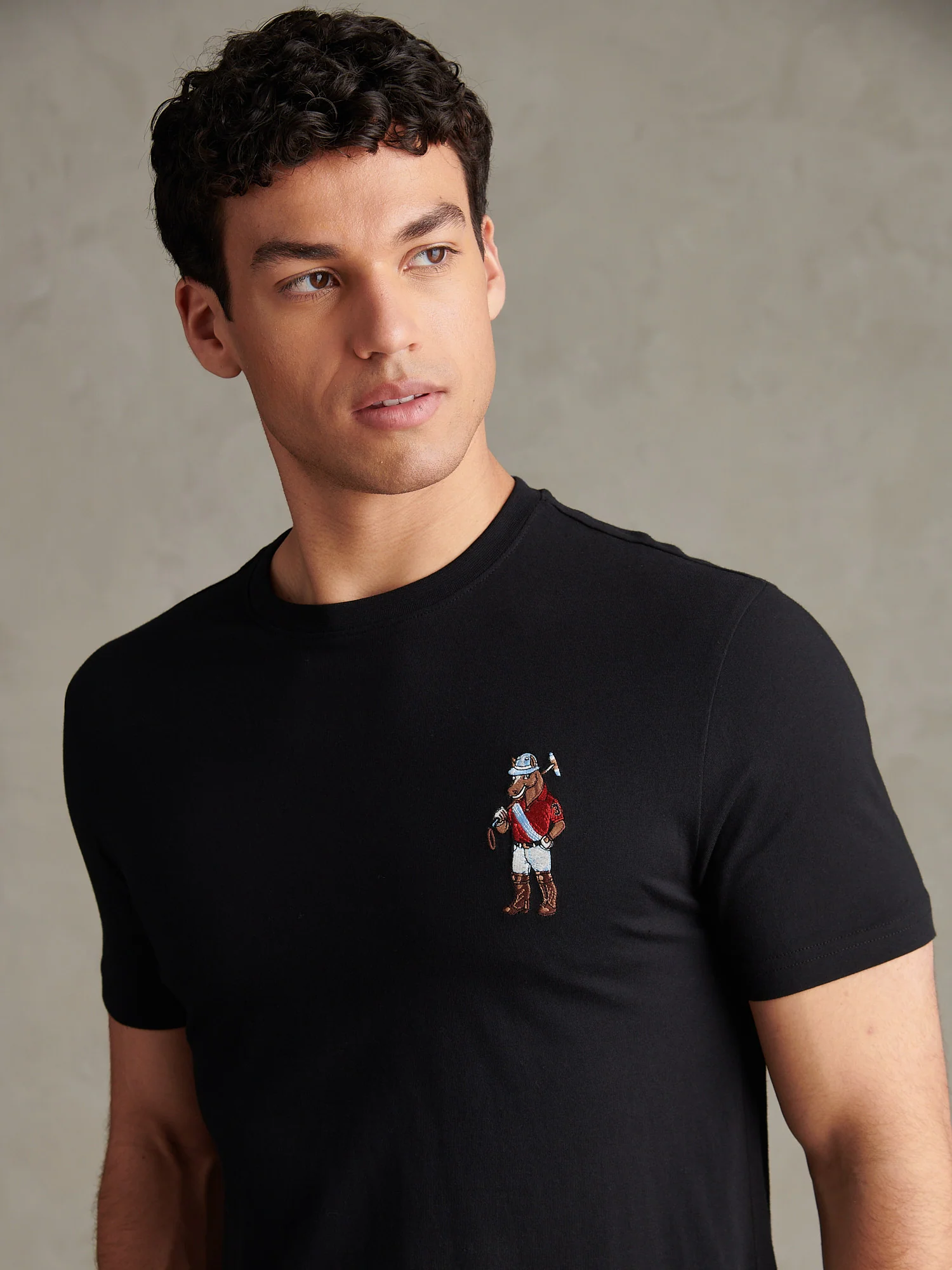 Mens Chuck T-Shirt Black - Image 2