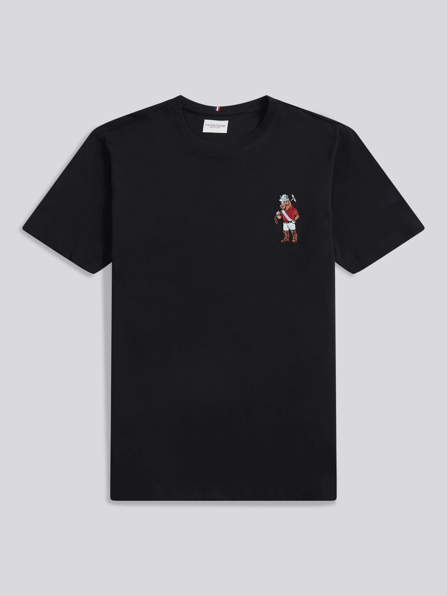 Mens Chuck T-Shirt Black - Image 5