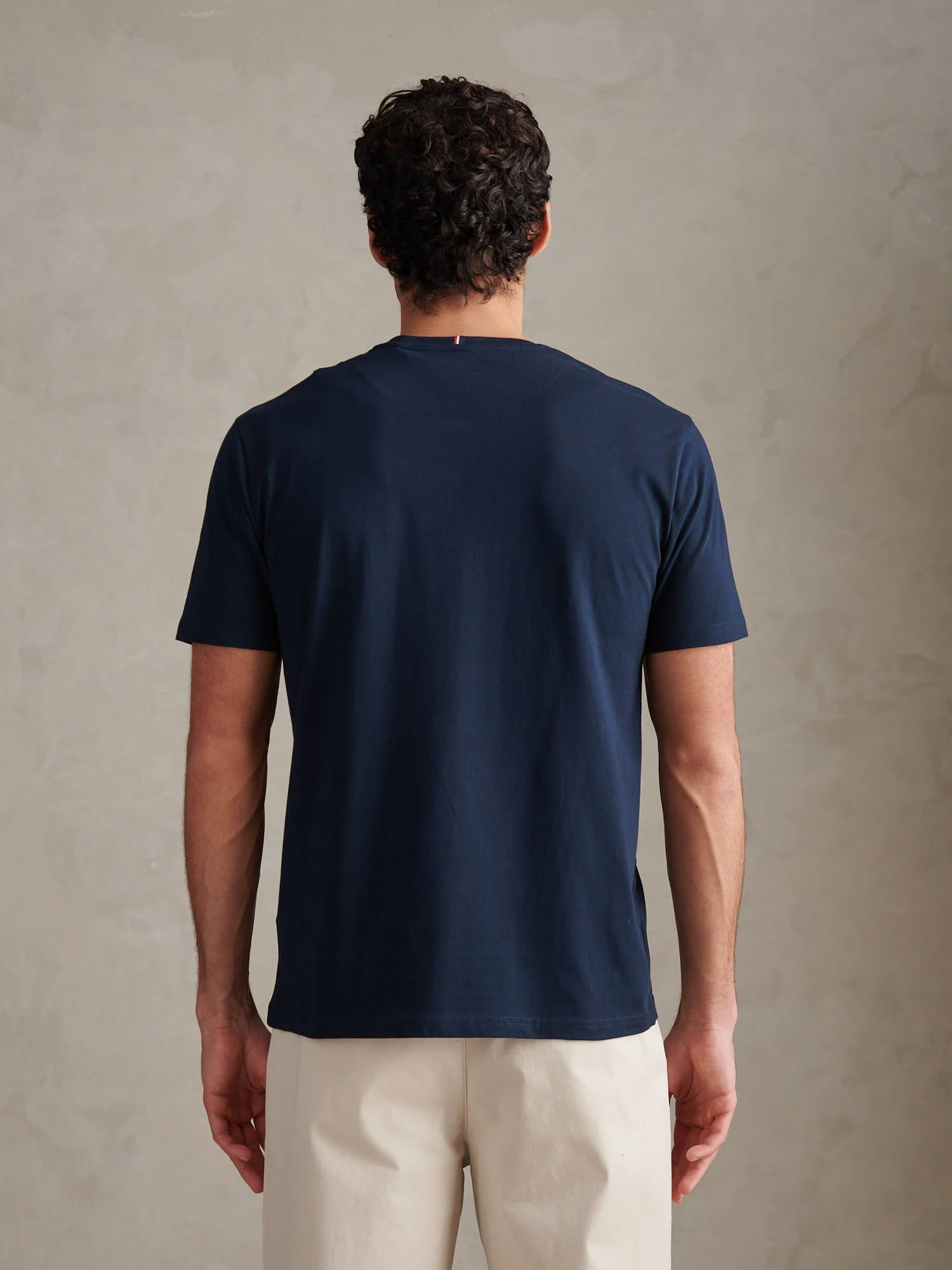 Mens Chuck T-Shirt Dark Sapphire Navy - Image 4