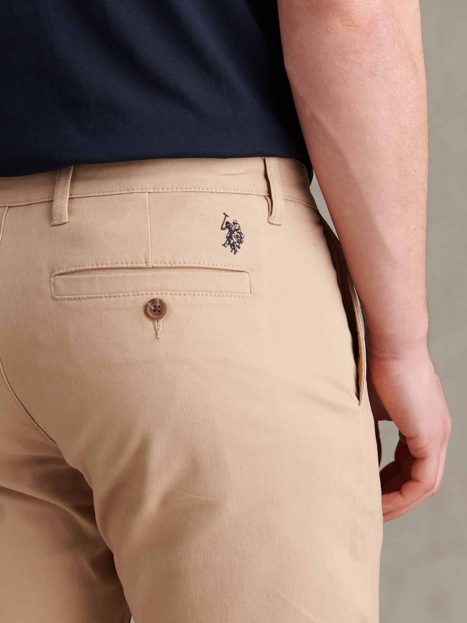 Mens Classic Chinos Cornstalk - Image 3