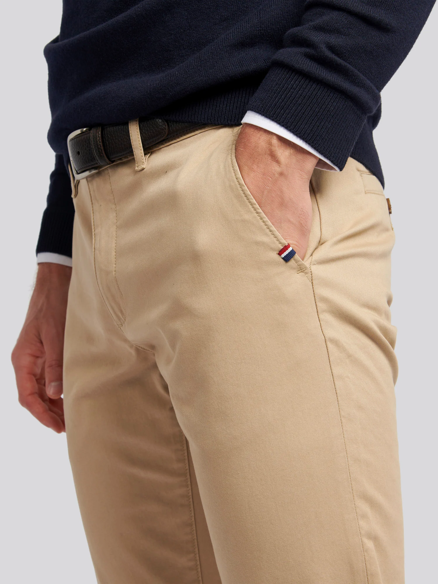 Mens Classic Chinos Cornstalk - Image 5