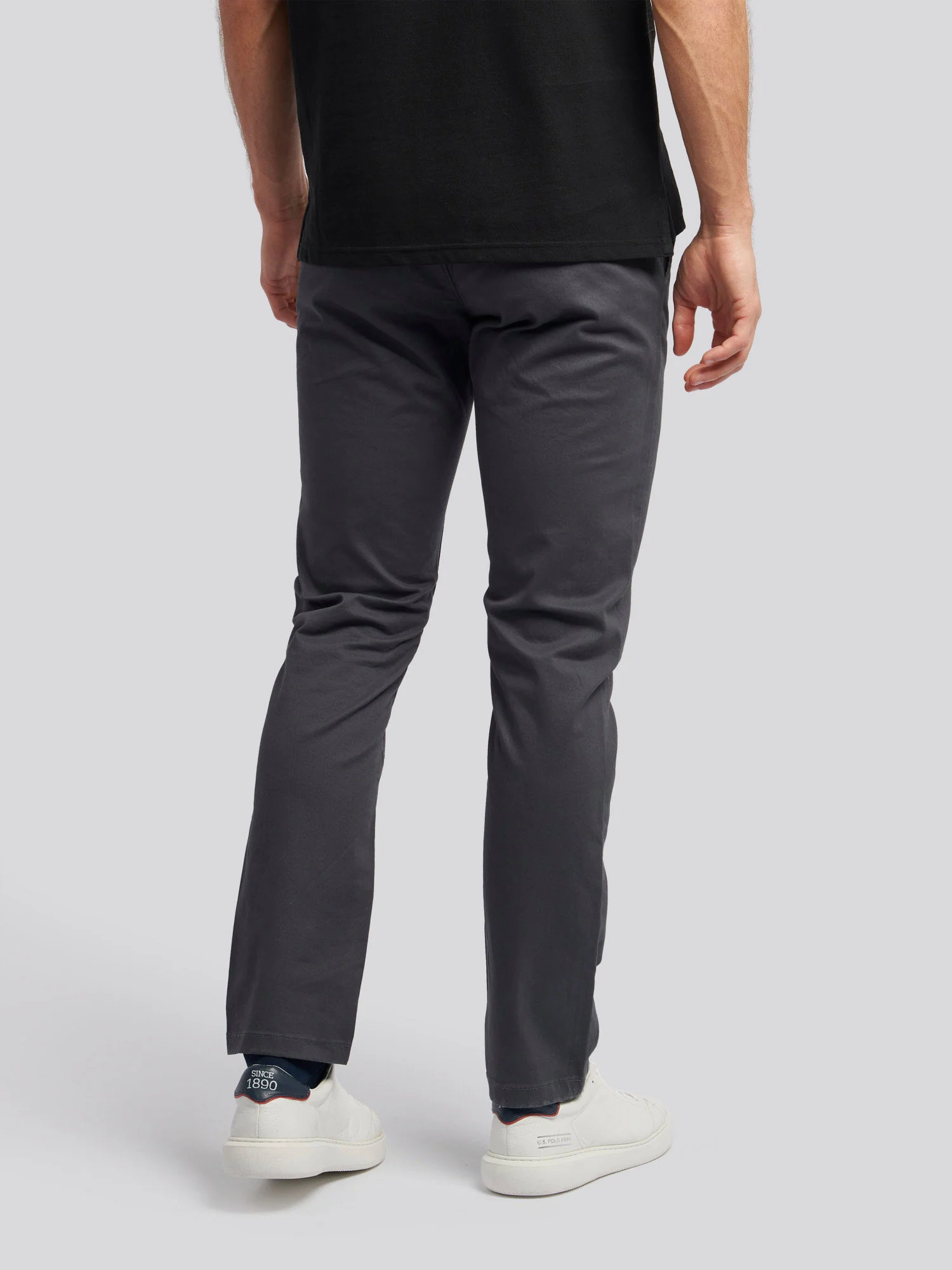 Mens Classic Chinos Ebony - Image 4