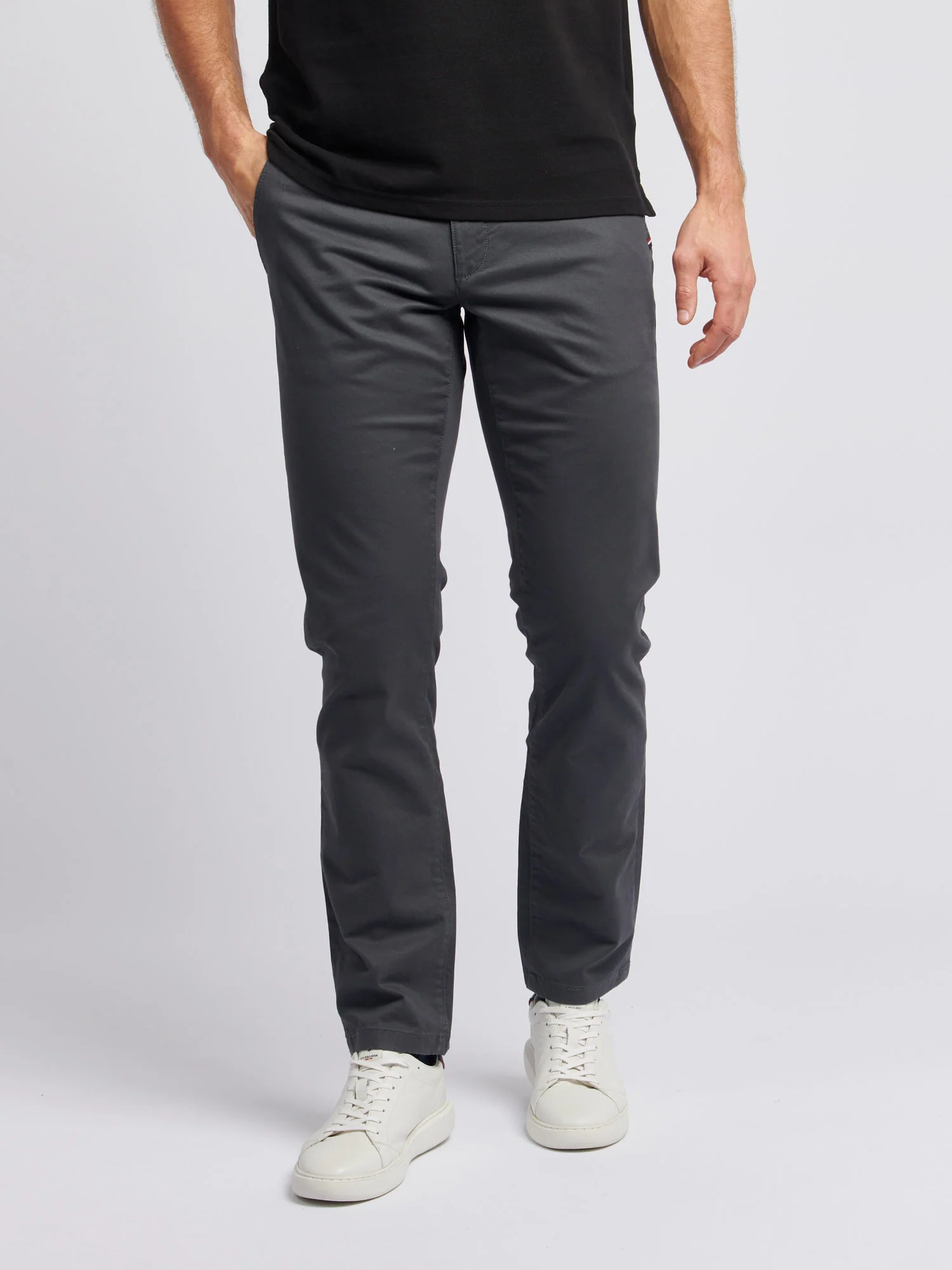 Mens Classic Chinos Ebony - Image 6