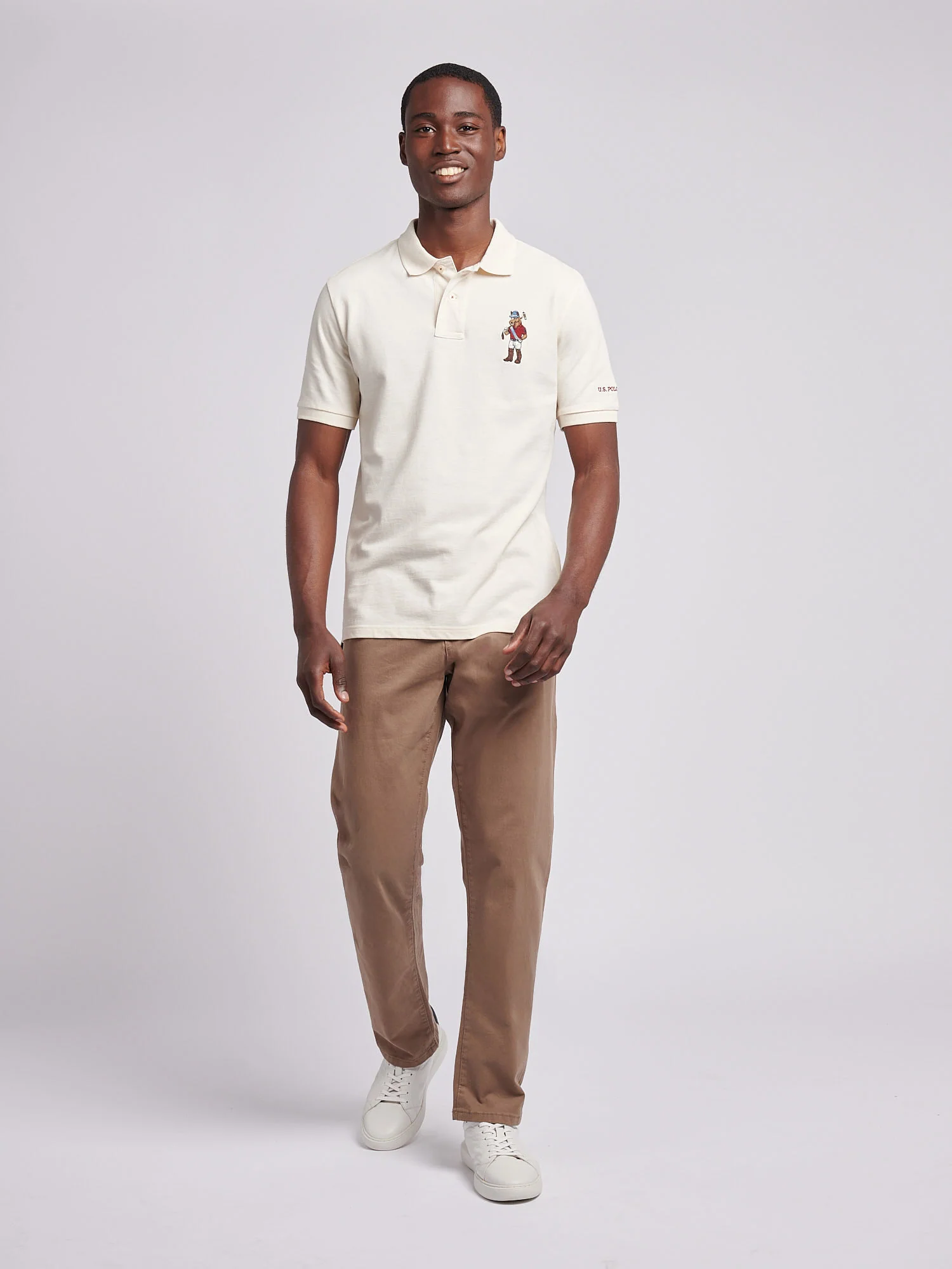Mens Classic Chinos Shitake - Image 3