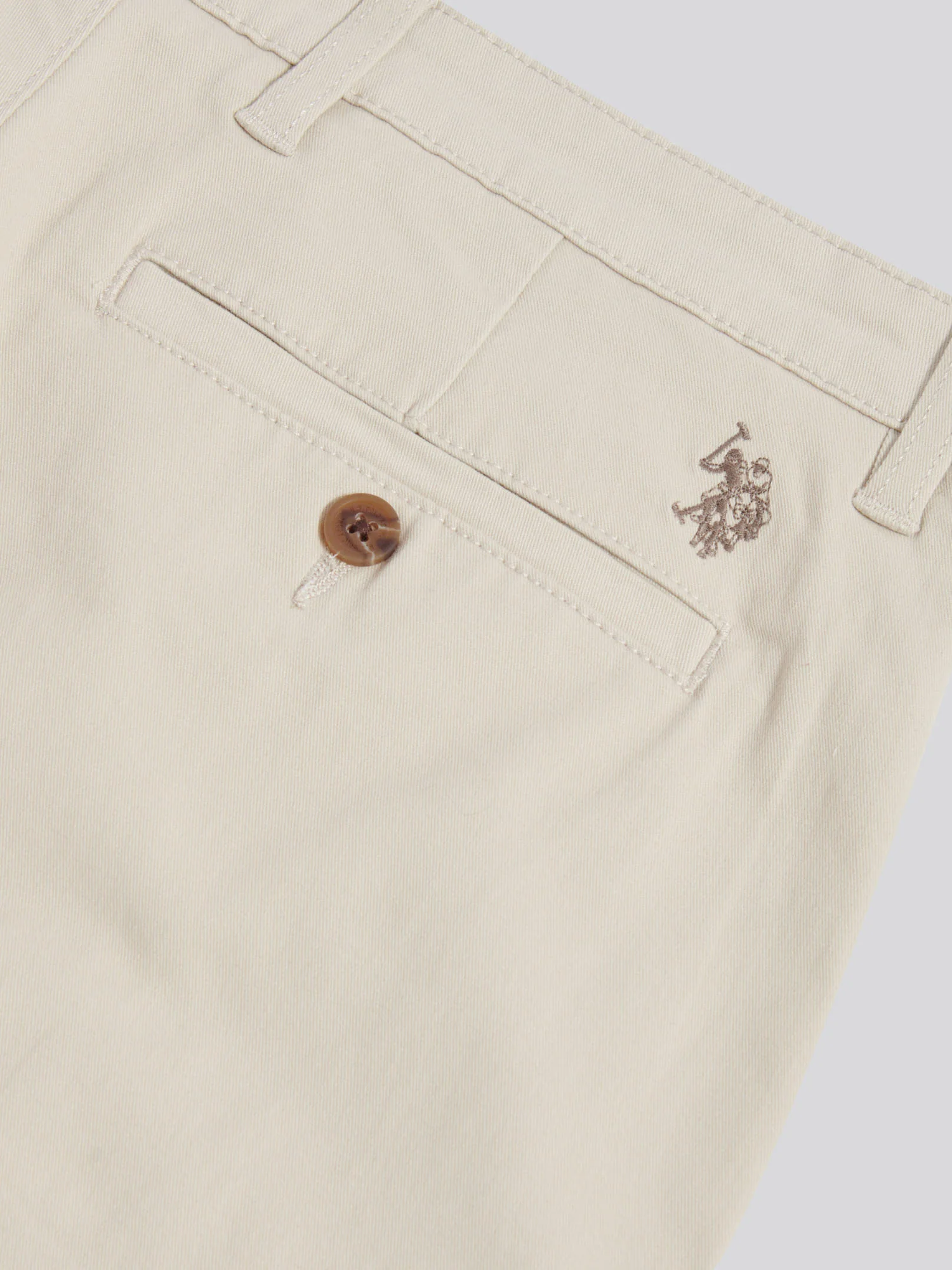Mens Classic Chinos Shorts Beige - Image 7