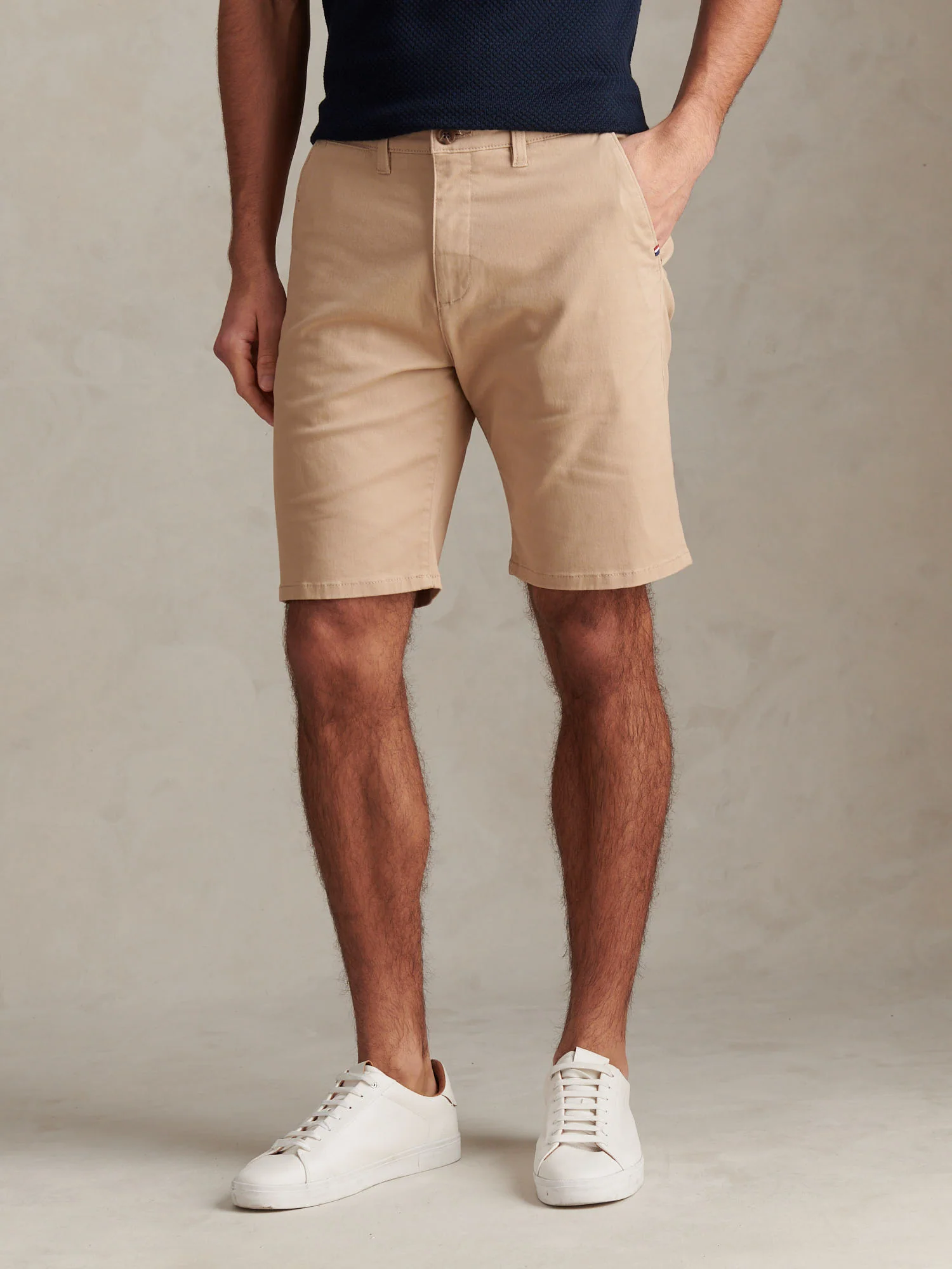 Mens Classic Chinos Shorts Cornstalk