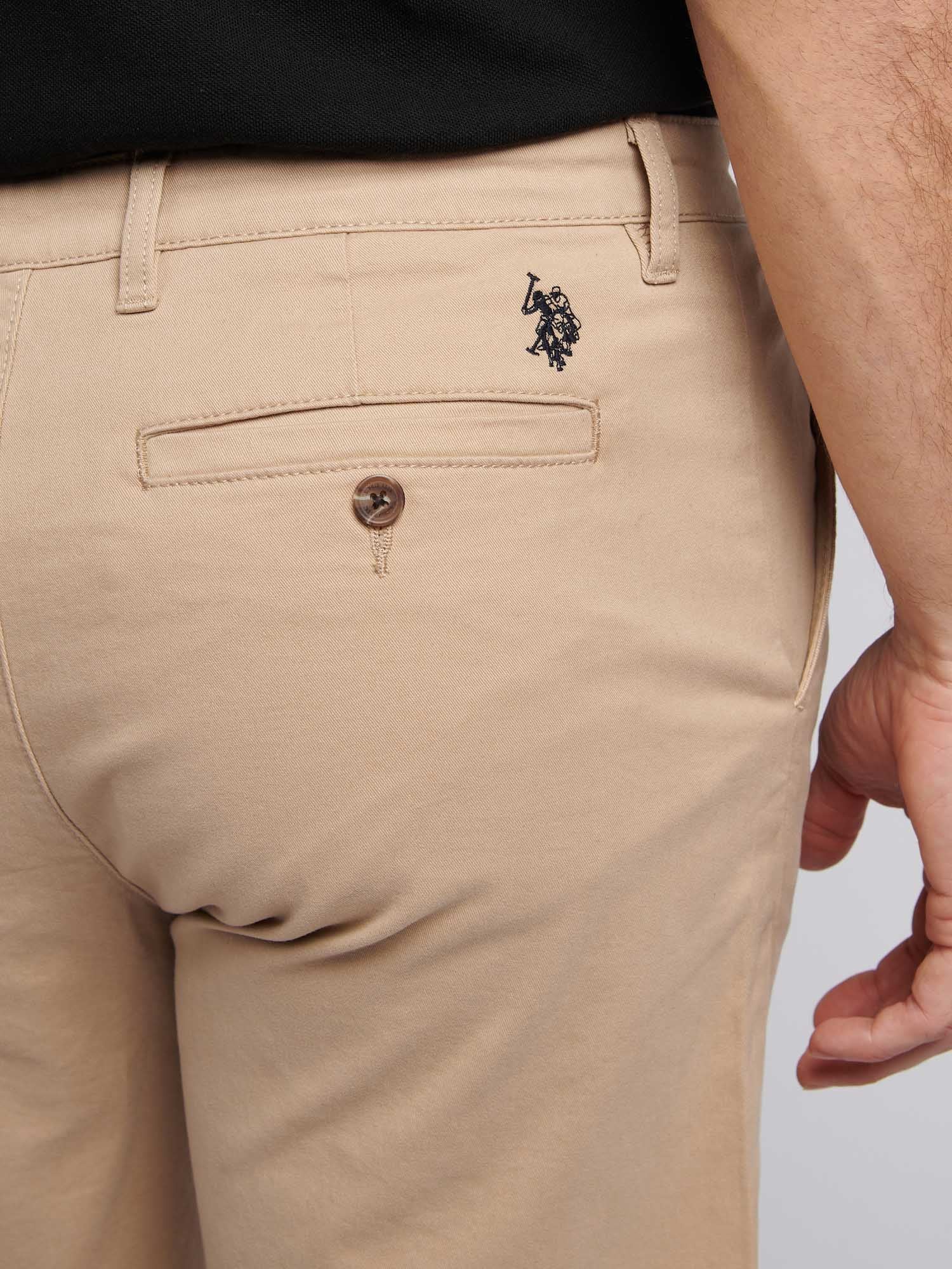 Mens Classic Chinos Shorts Cornstalk - Image 2