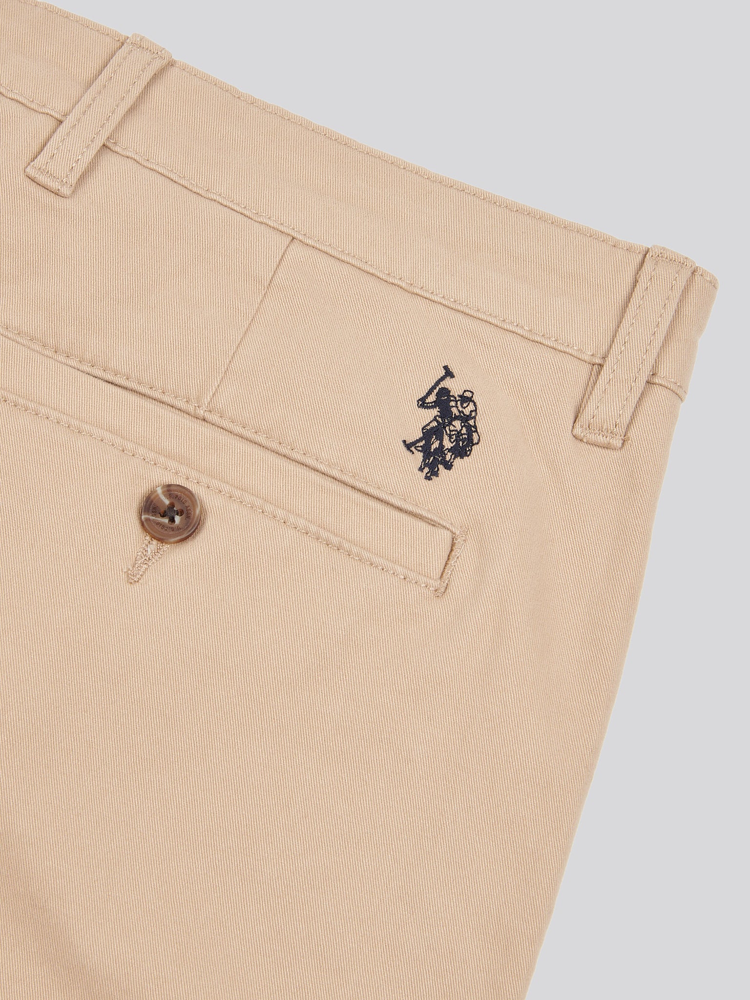 Mens Classic Chinos Shorts Cornstalk - Image 9