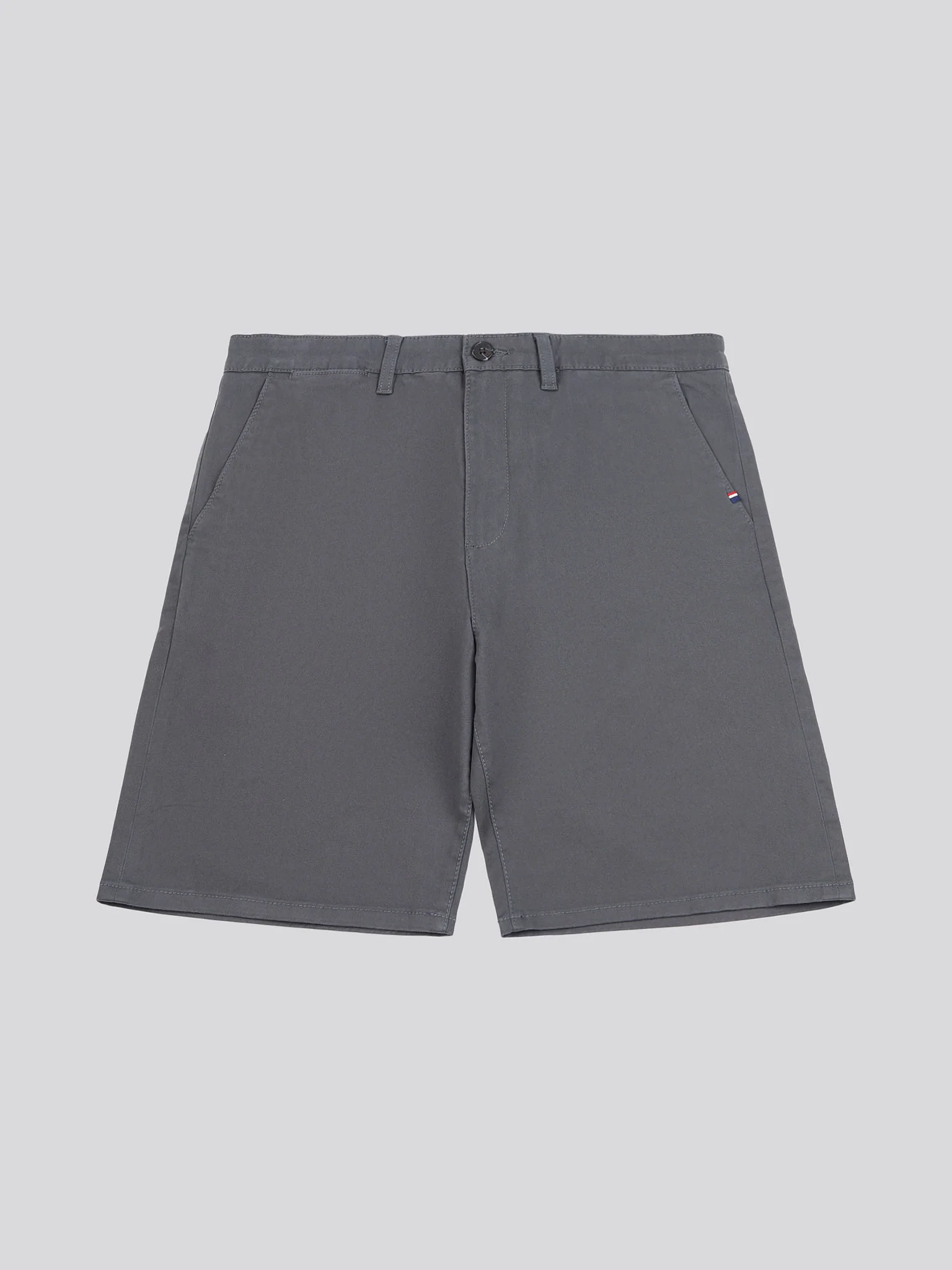 Mens Classic Chinos Shorts Ebony - Image 6