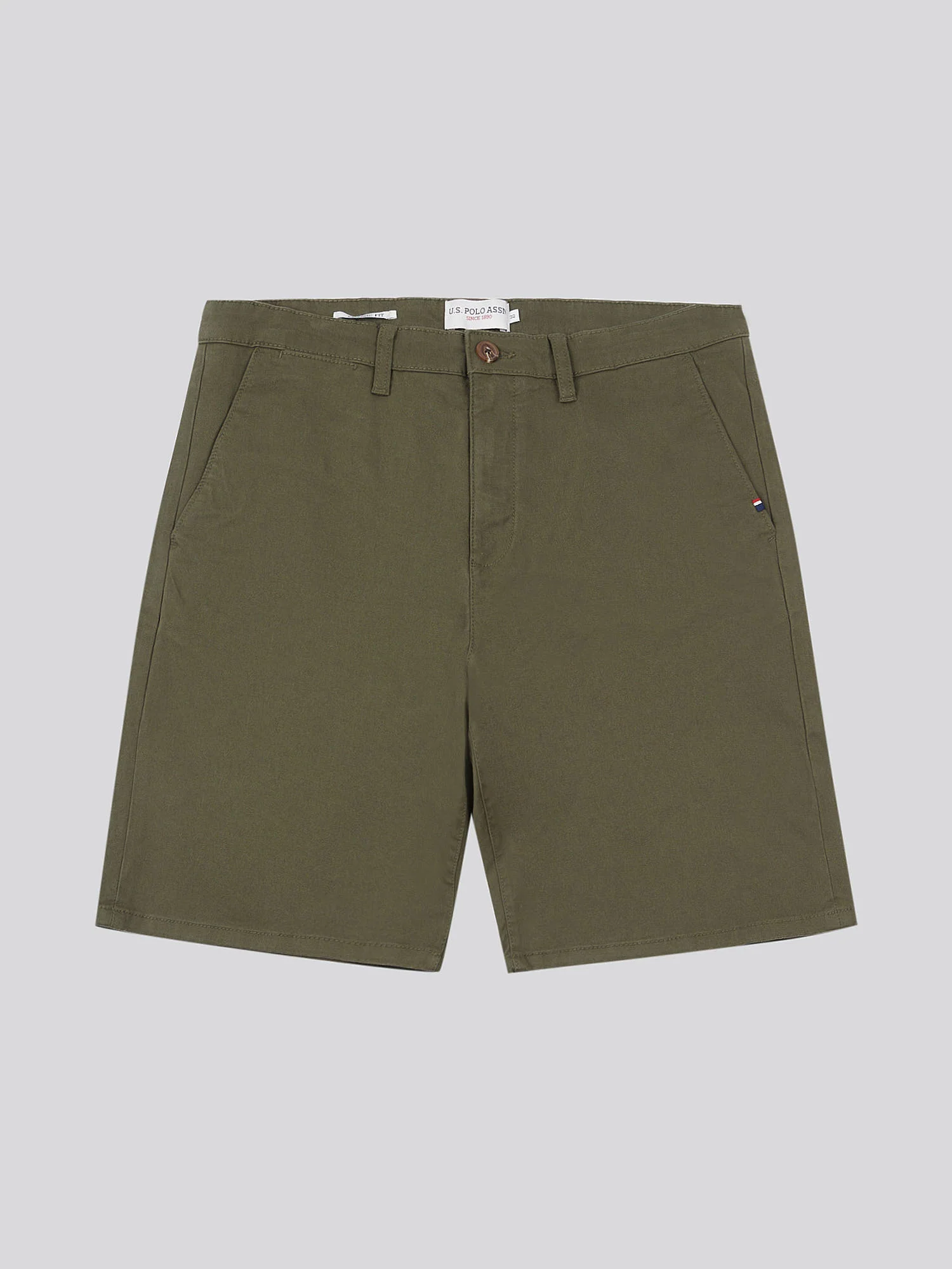 Mens Classic Chinos Shorts Forest Night - Image 6