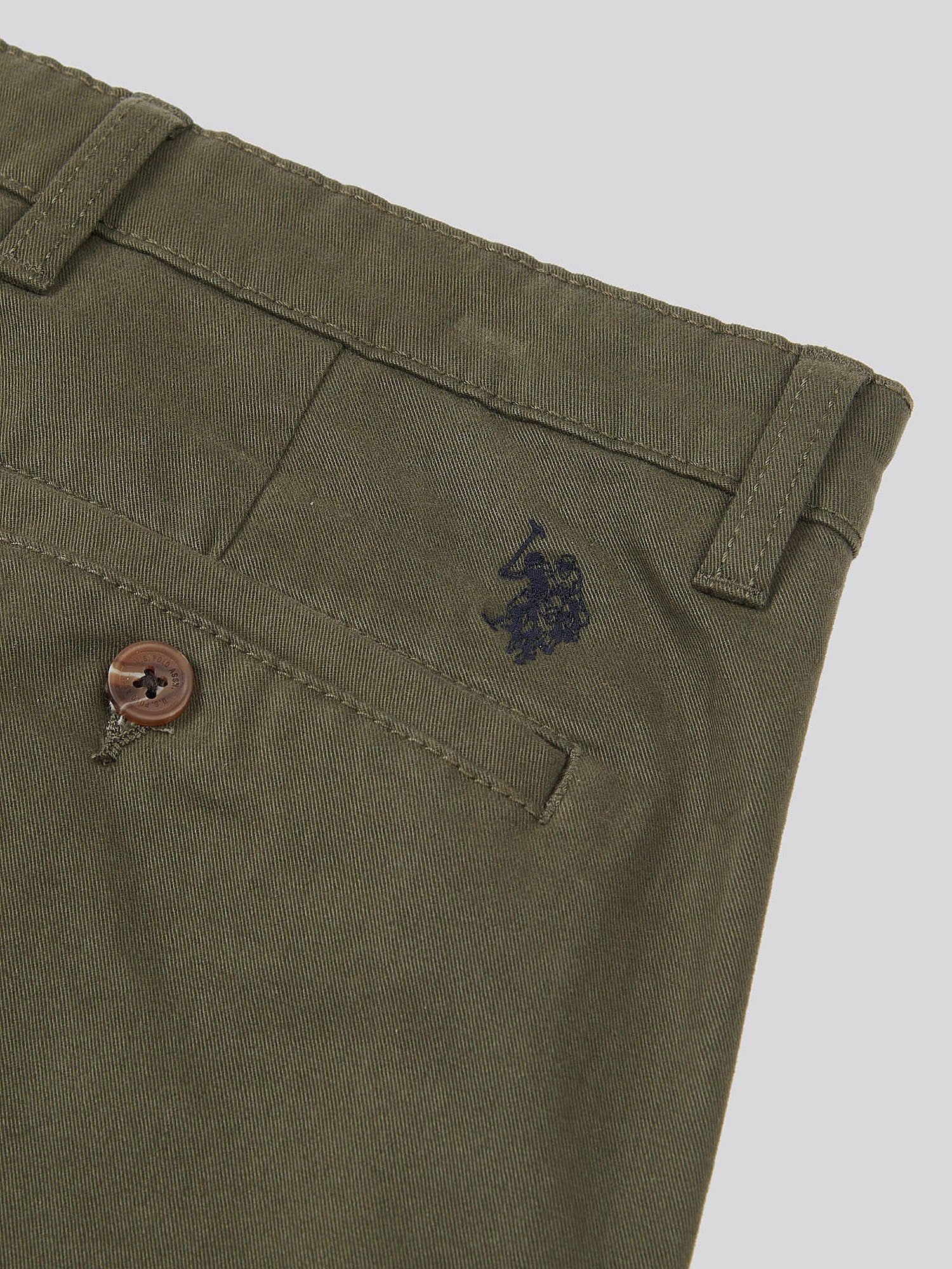 Mens Classic Chinos Shorts Forest Night - Image 9