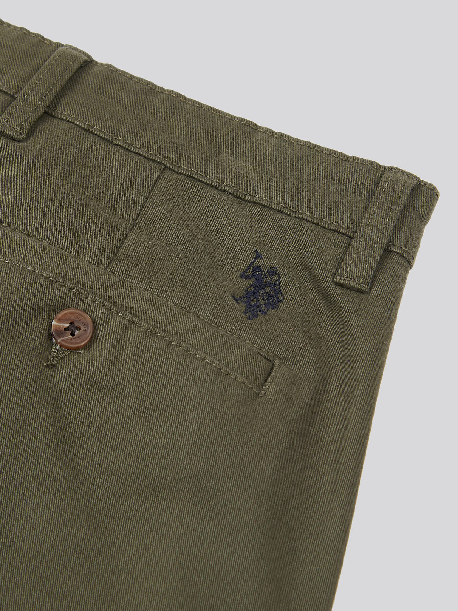 Mens Classic Chinos Shorts Forest Night - Image 9