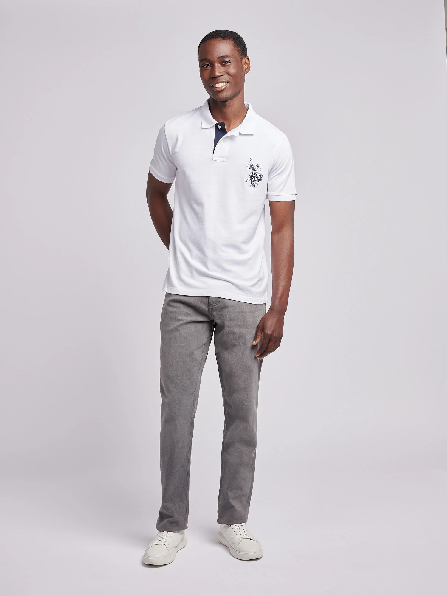 Mens Classic Fit Jean Grey Wash - Image 3