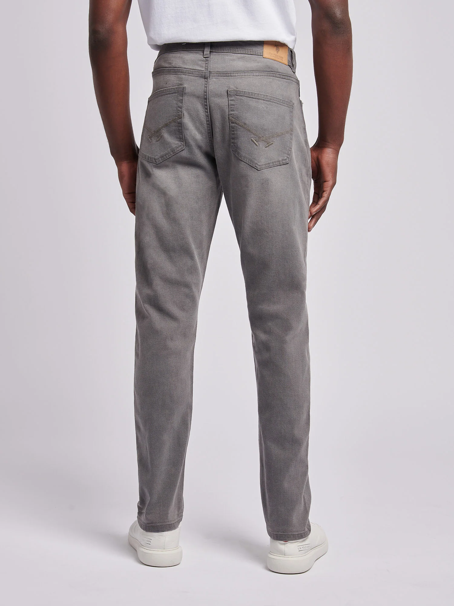 Mens Classic Fit Jean Grey Wash - Image 4