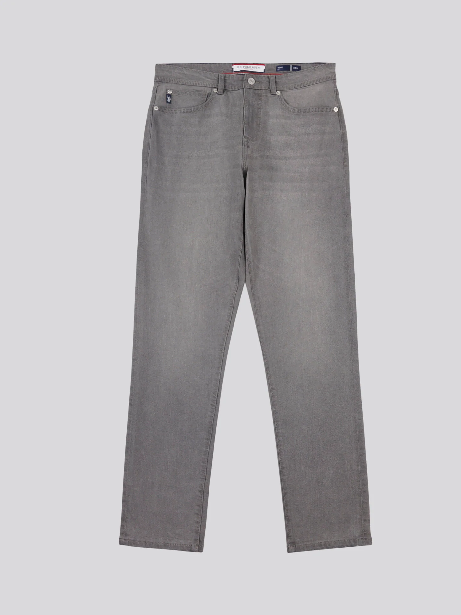 Mens Classic Fit Jean Grey Wash - Image 7
