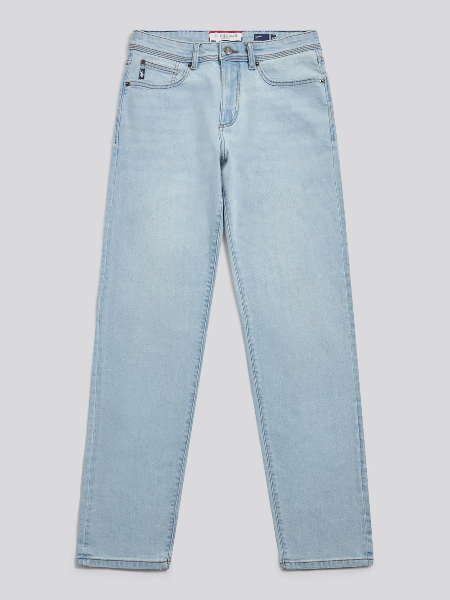 Mens Classic Fit Jean Mid Wash - Image 6