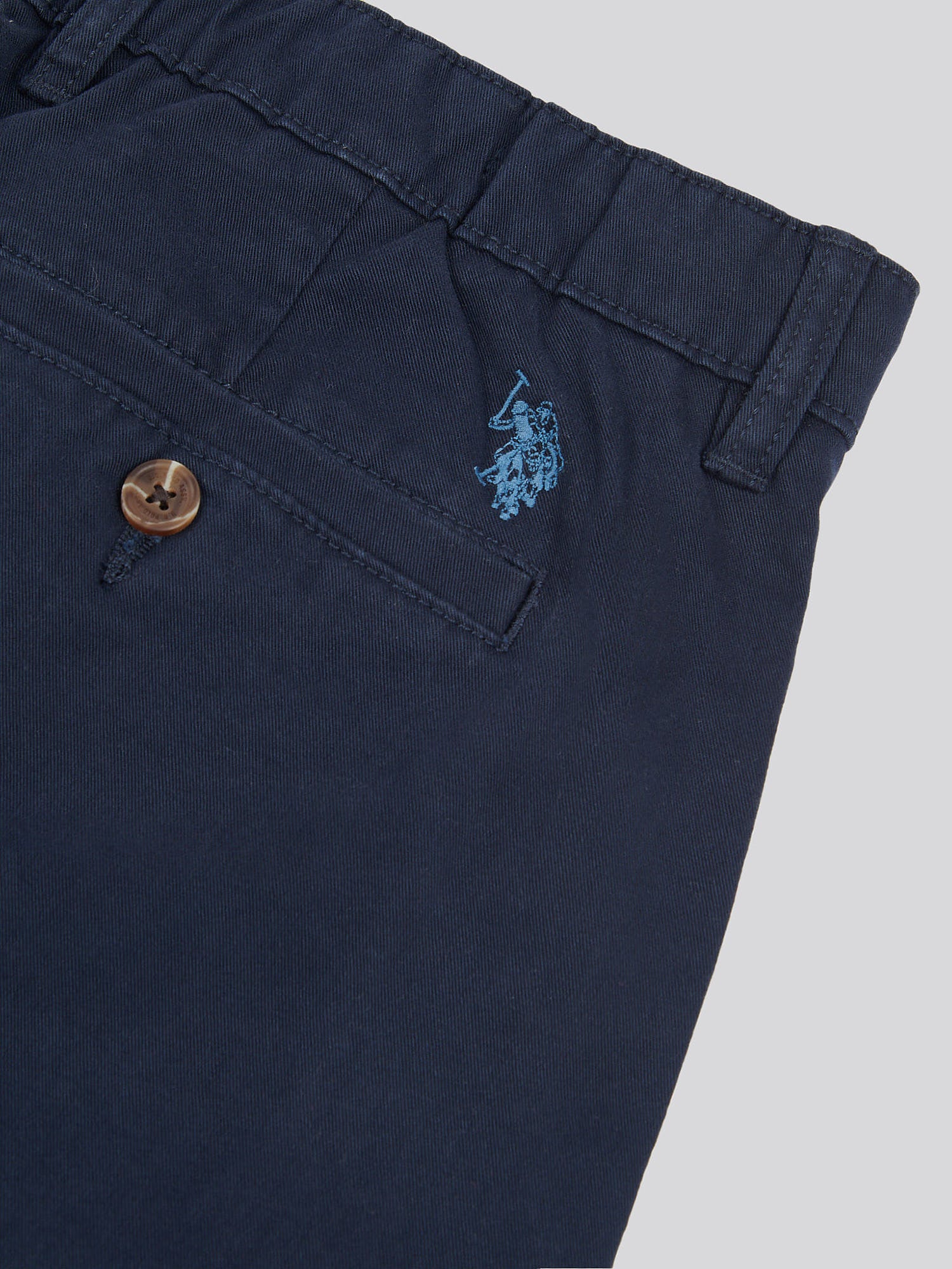 Mens Comfort Waist Classic Chino Dark Sapphire Navy / Moonlight Blue DHM - Image 9