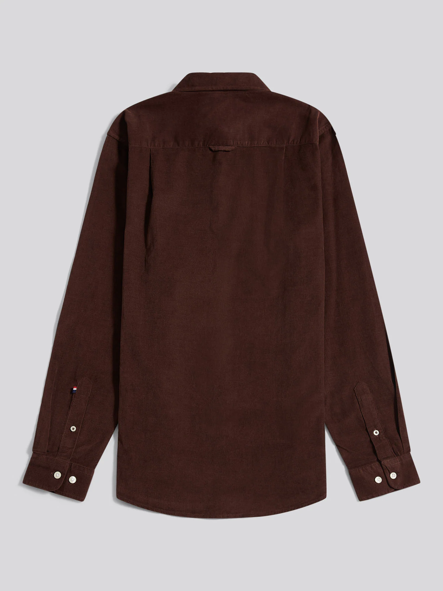 Mens Cord Shirt in Chocolate Martini - Image 7