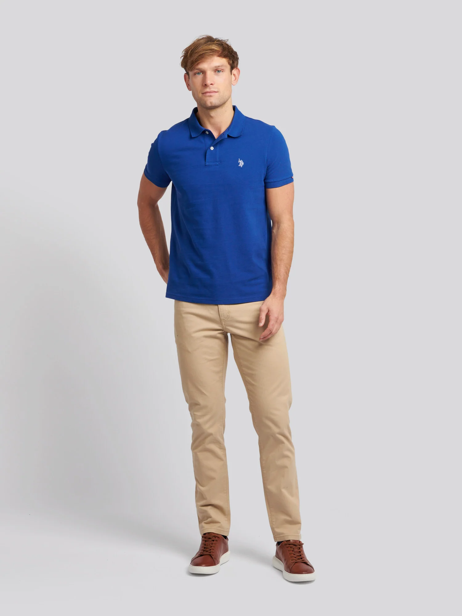 Mens Core 5 Pocket Trouser Cornstalk - Image 3