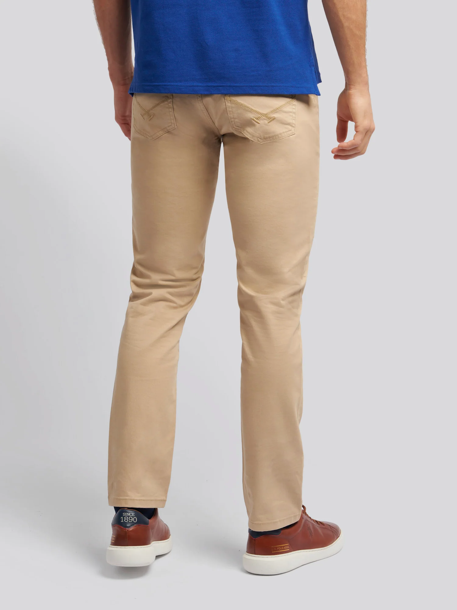 Mens Core 5 Pocket Trouser Cornstalk - Image 4