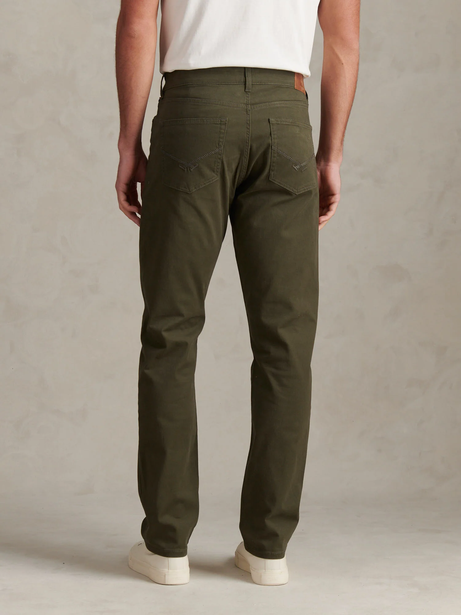 Mens Core 5 Pocket Trouser Forest Night - Image 4