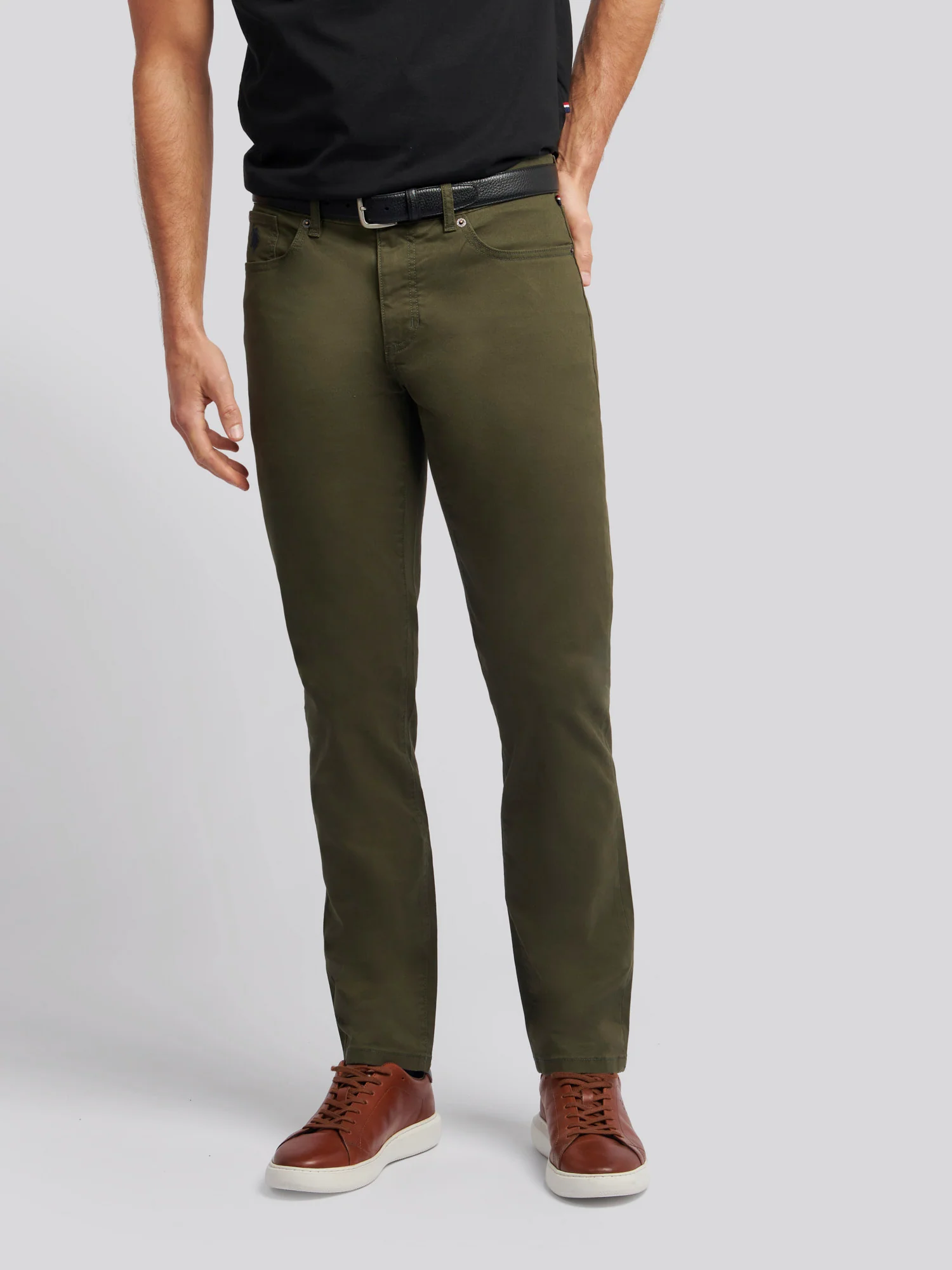 Mens Core 5 Pocket Trouser Forest Night - Image 7