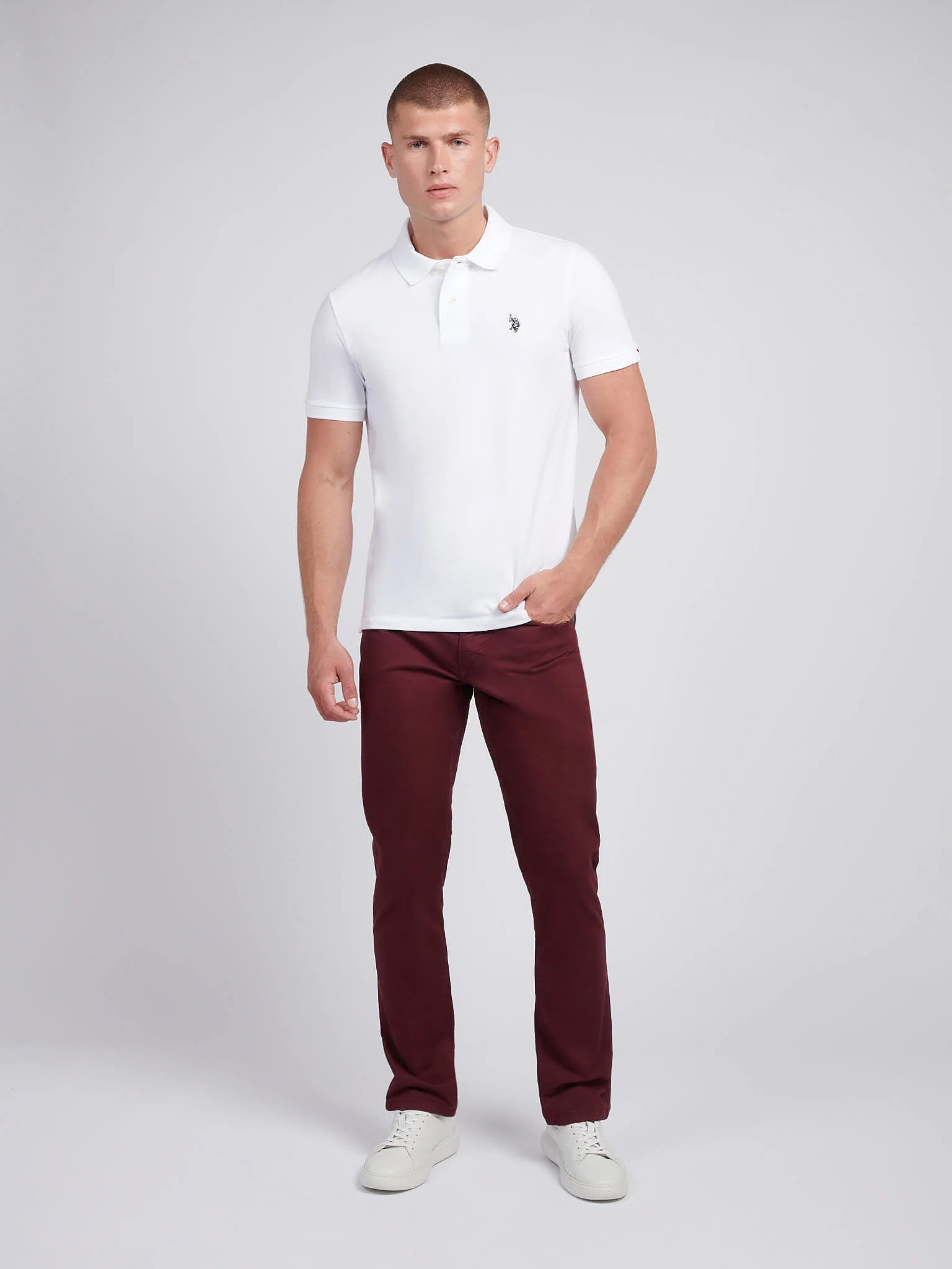 Mens Core 5 Pocket Trouser Port Royal - Image 3