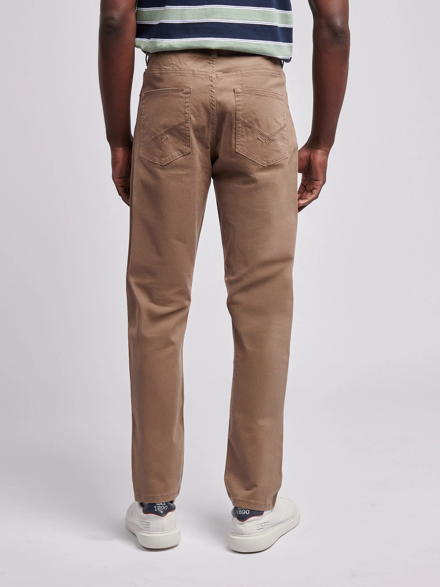 Mens Core 5 Pocket Trouser Shitake - Image 4