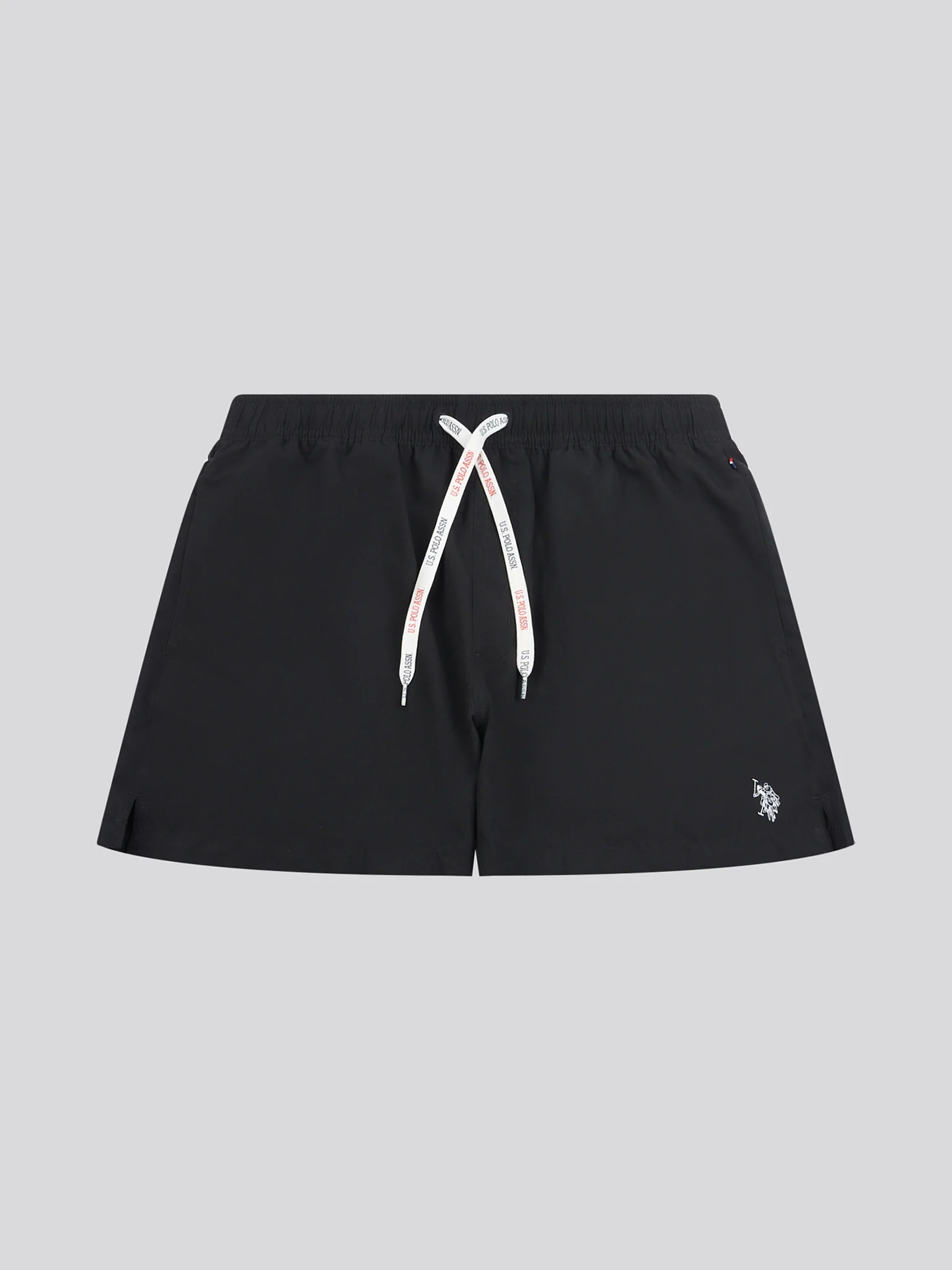 Mens Core Swim Short Black Bright White DHM - Image 6
