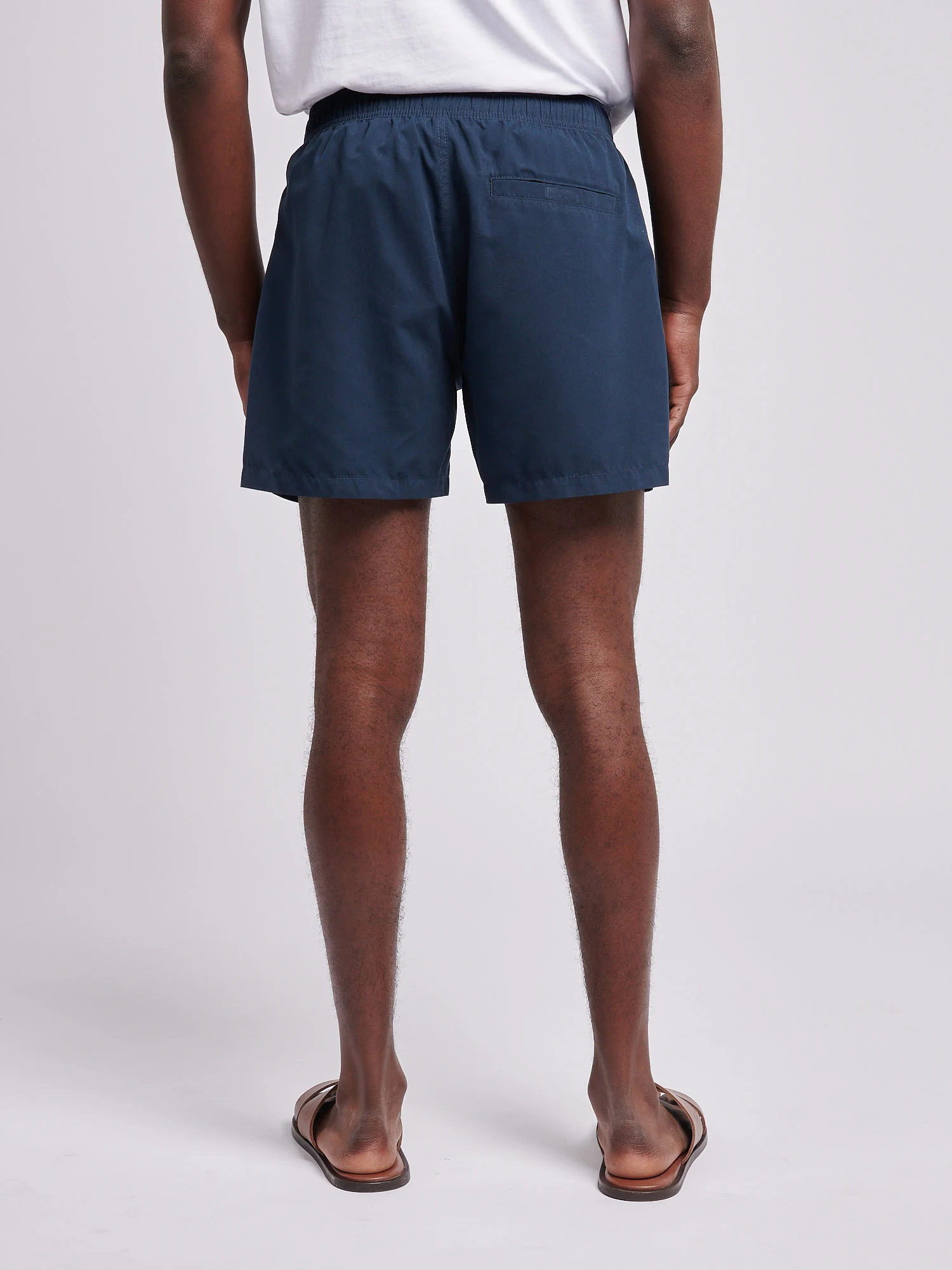 Mens Core Swim Short Dark Sapphire Navy / Haute Red DHM - Image 4